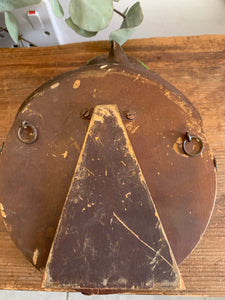 Barbola Mirror with Decorative Flowers