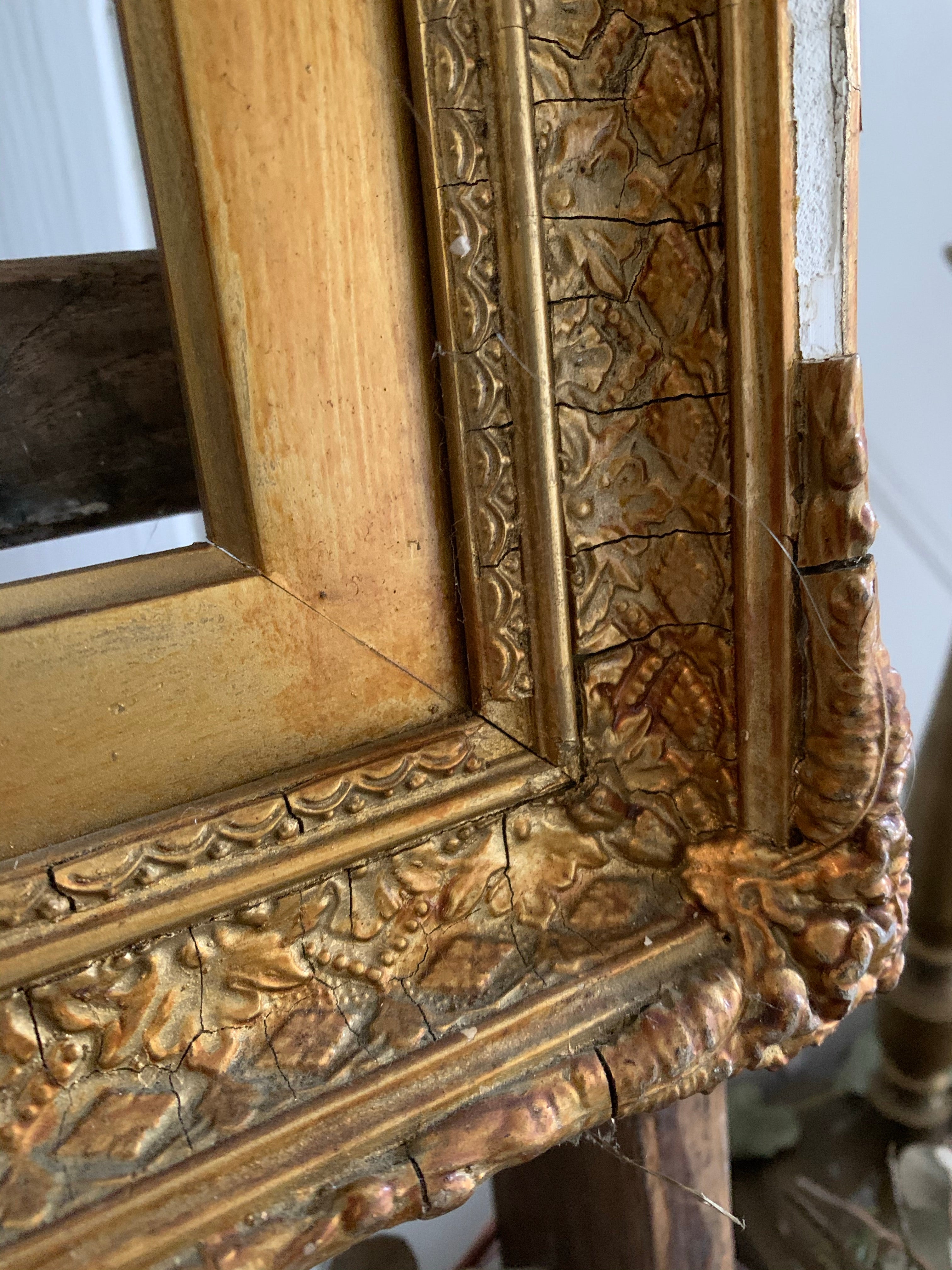 Decorative Carved Gilt Frame