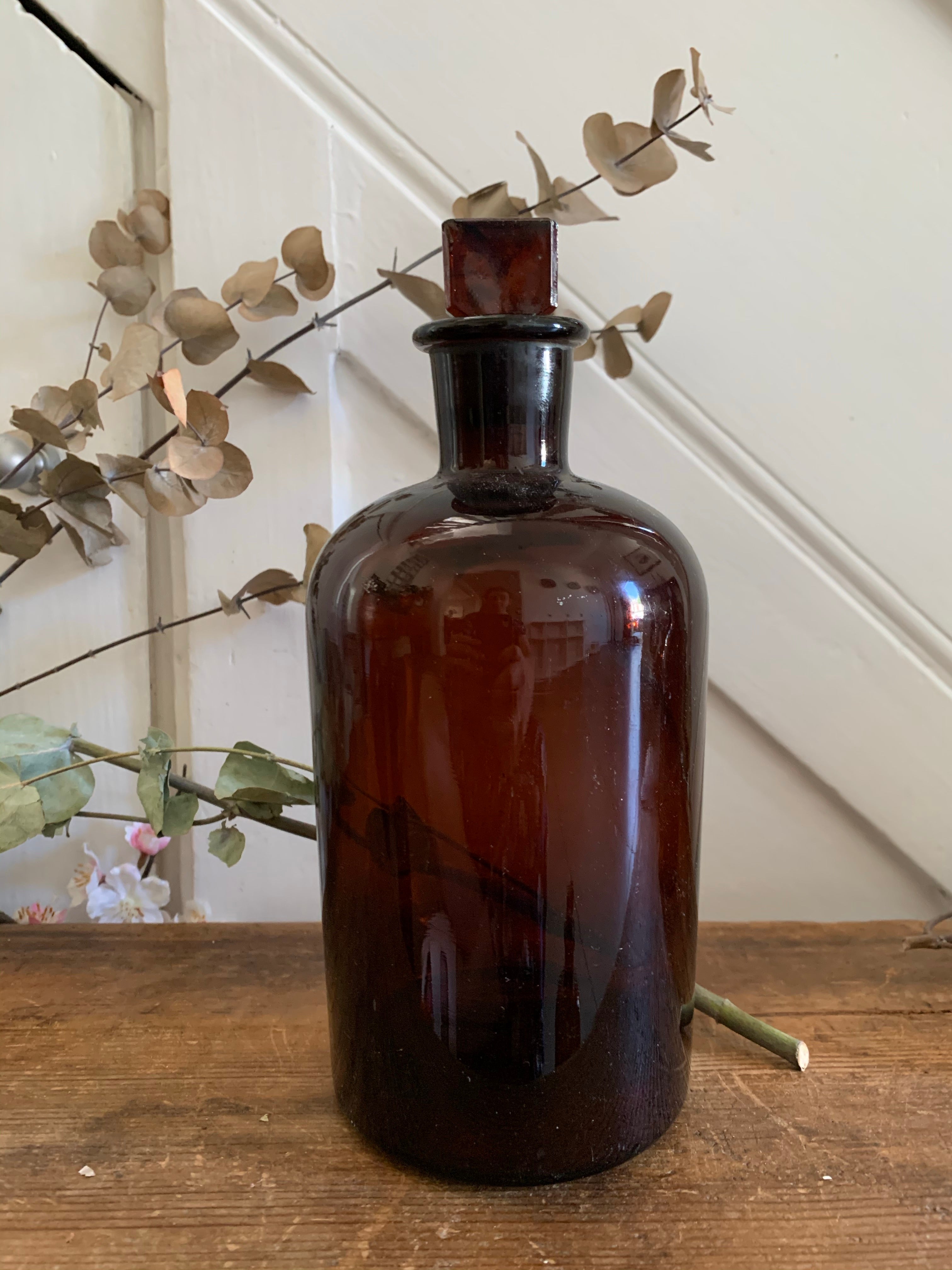 Large Vintage Laboratory Bottle