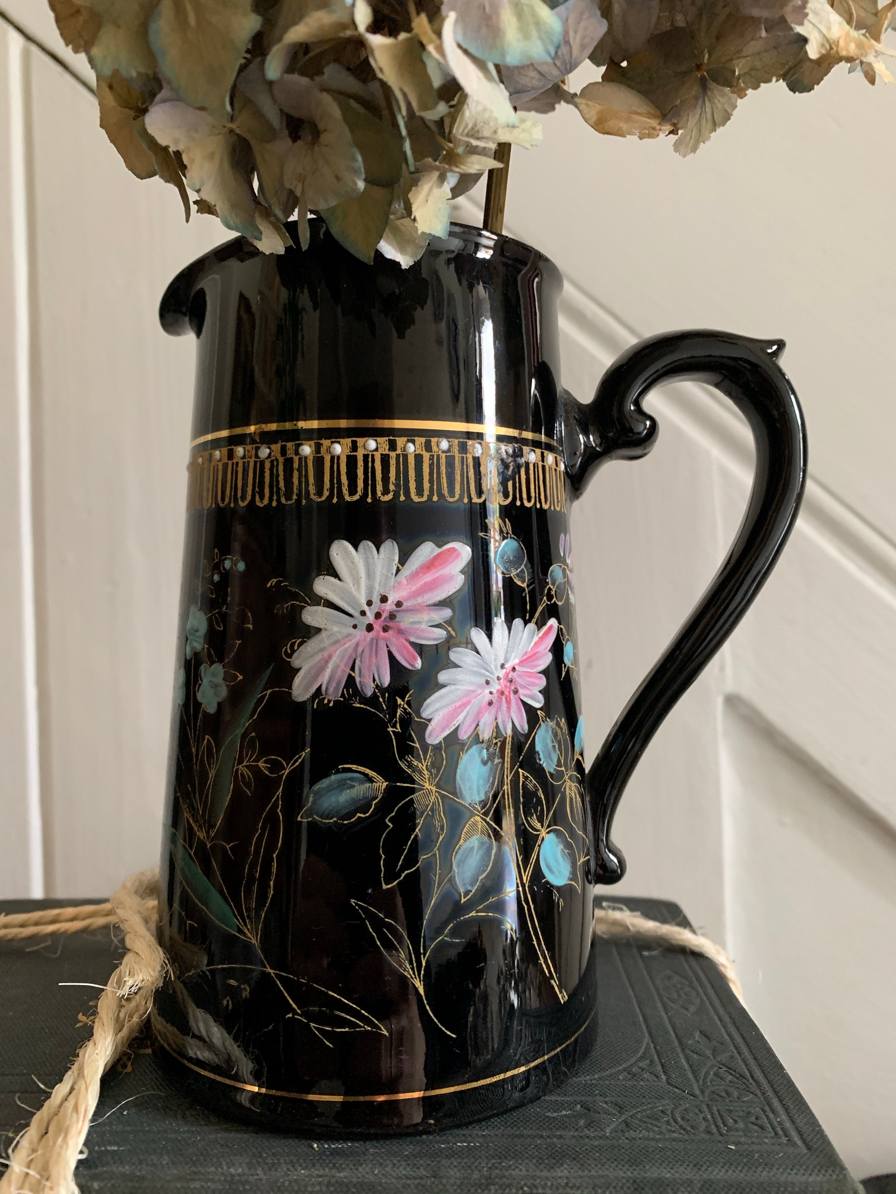 Ceramic Floral Jug