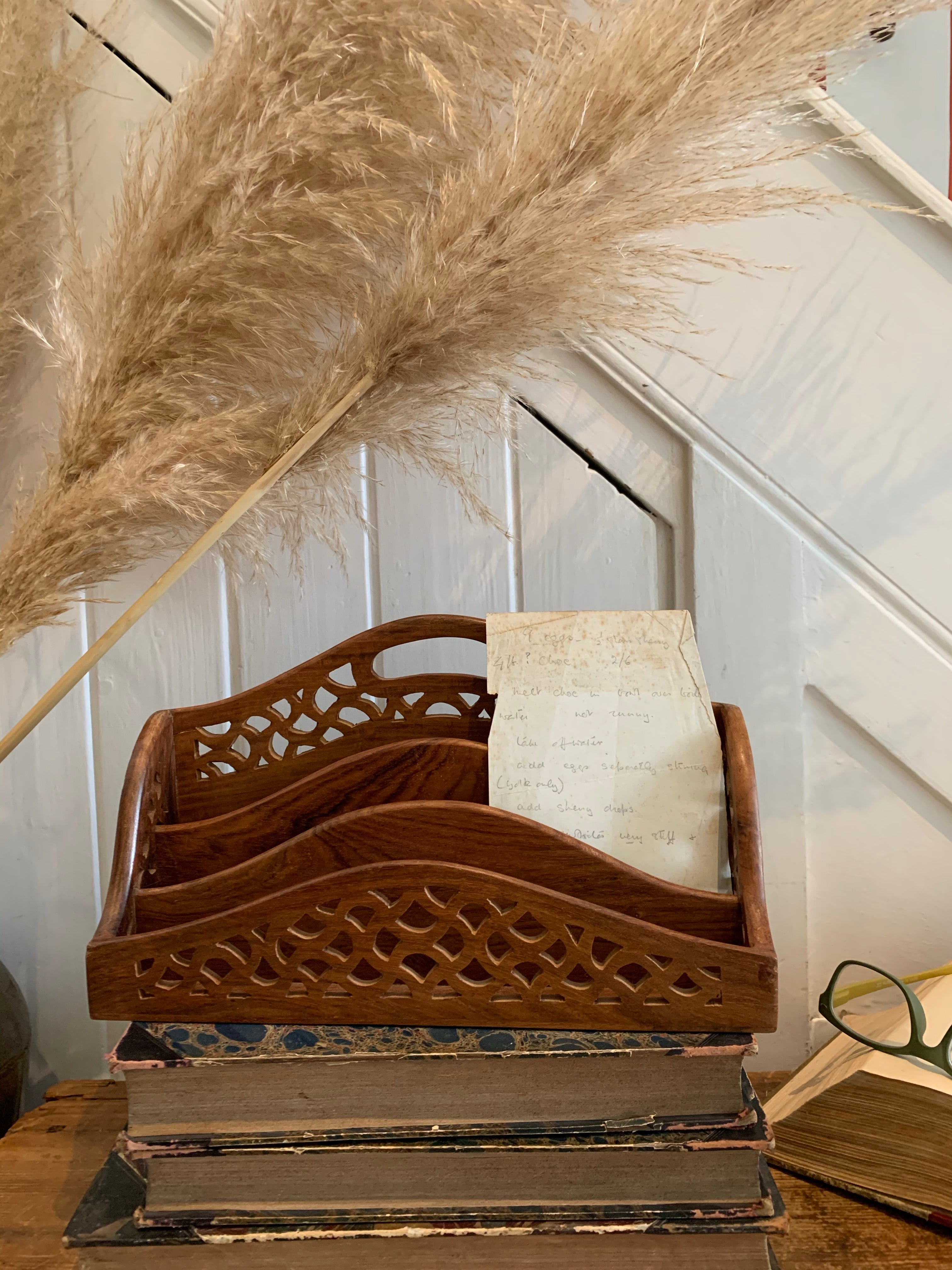 Lattice Letter Rack