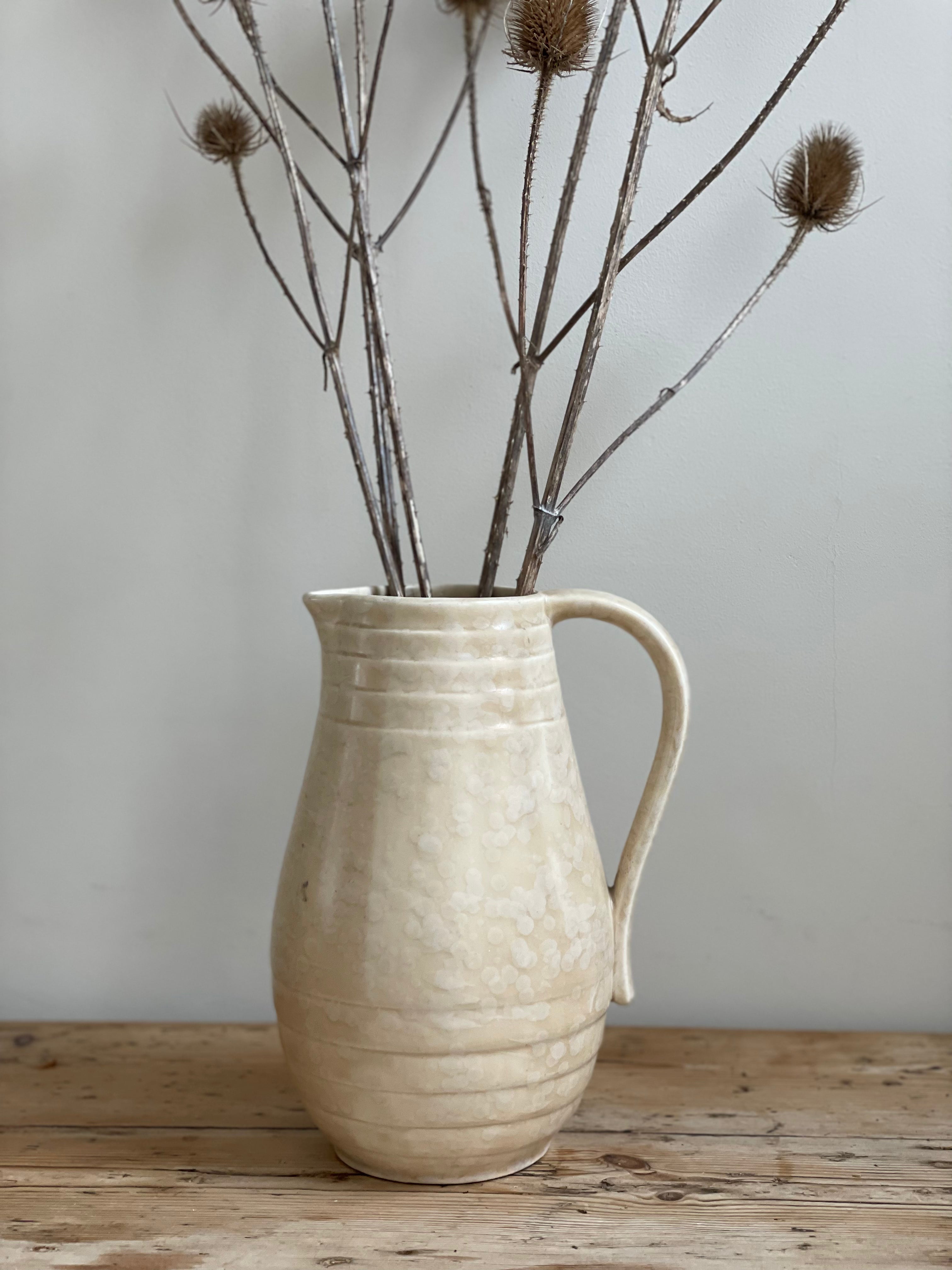 Mottled Glazed Jug