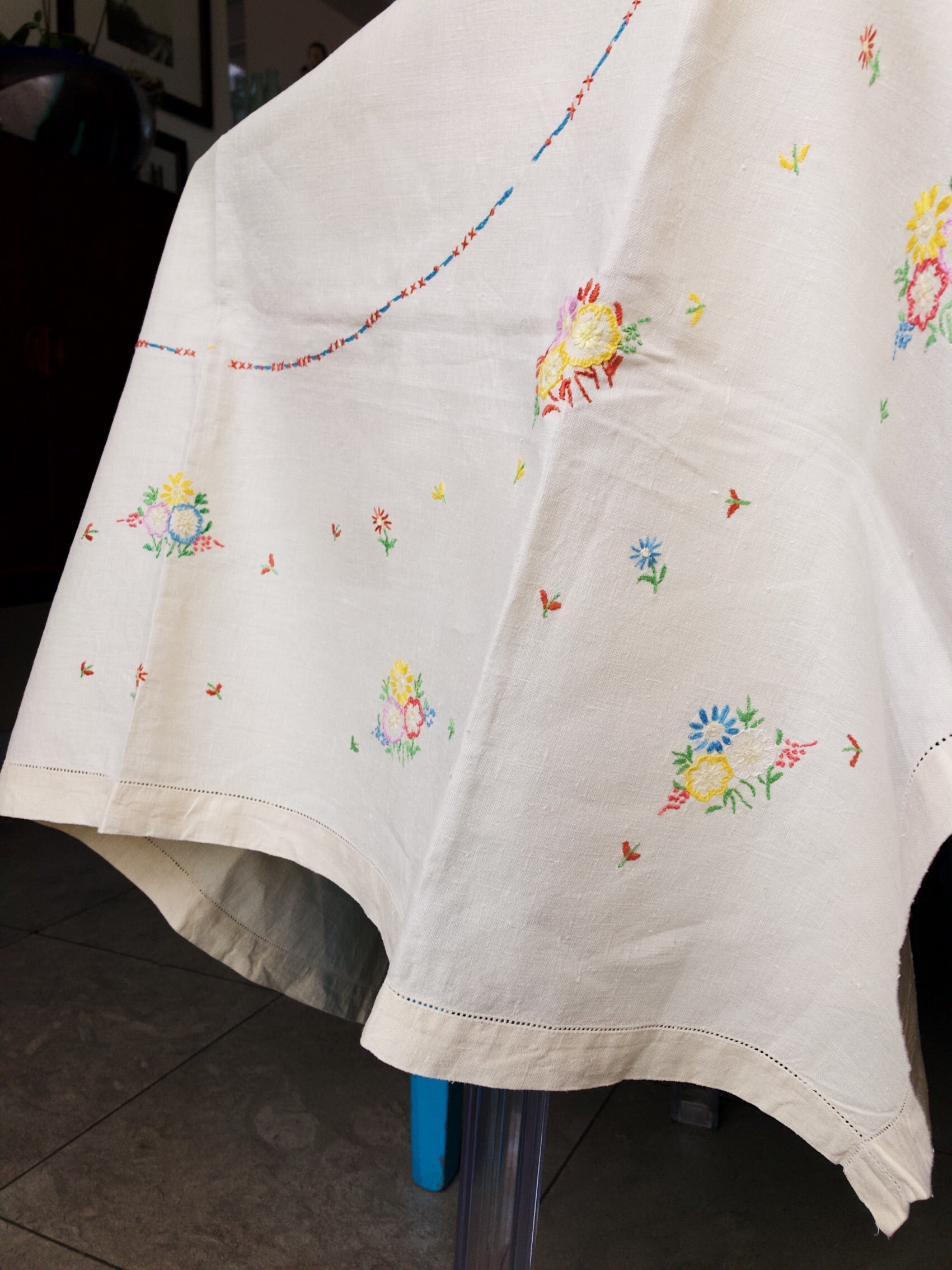 Vintage 1940s Table Linen