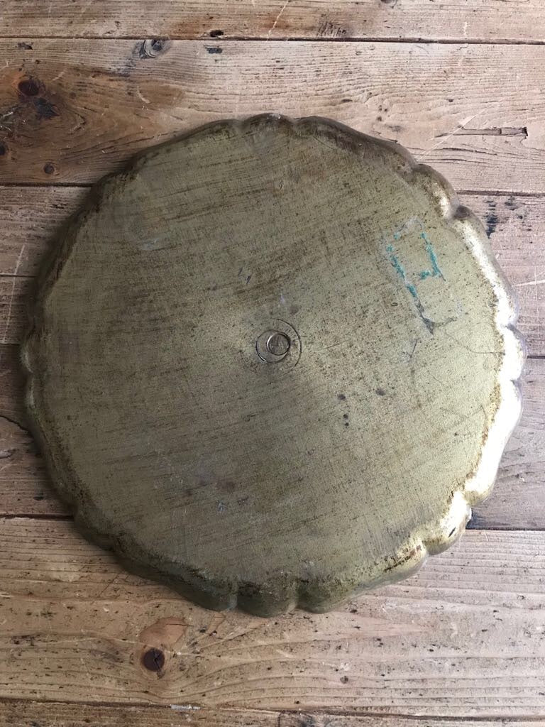 Mint Green Florentine Gilt Tray