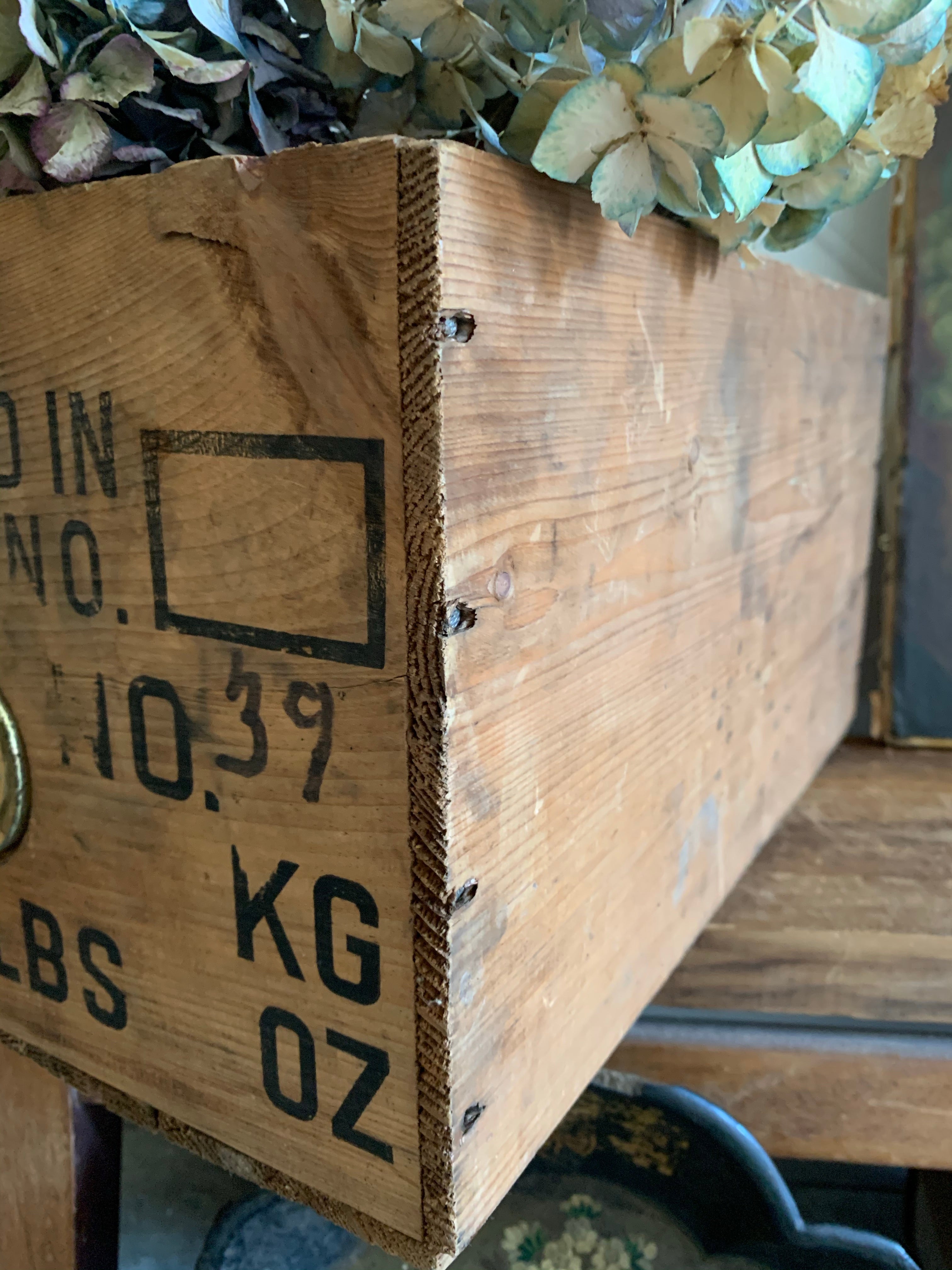 Vintage  Plywood “Danmark” Box