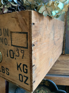 Vintage  Plywood “Danmark” Box