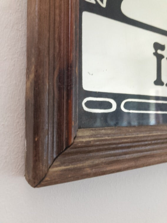 Glass Etching of "Hotel de Paris"
