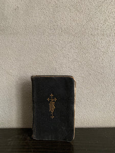 Tiny Old Leather Prayer Book