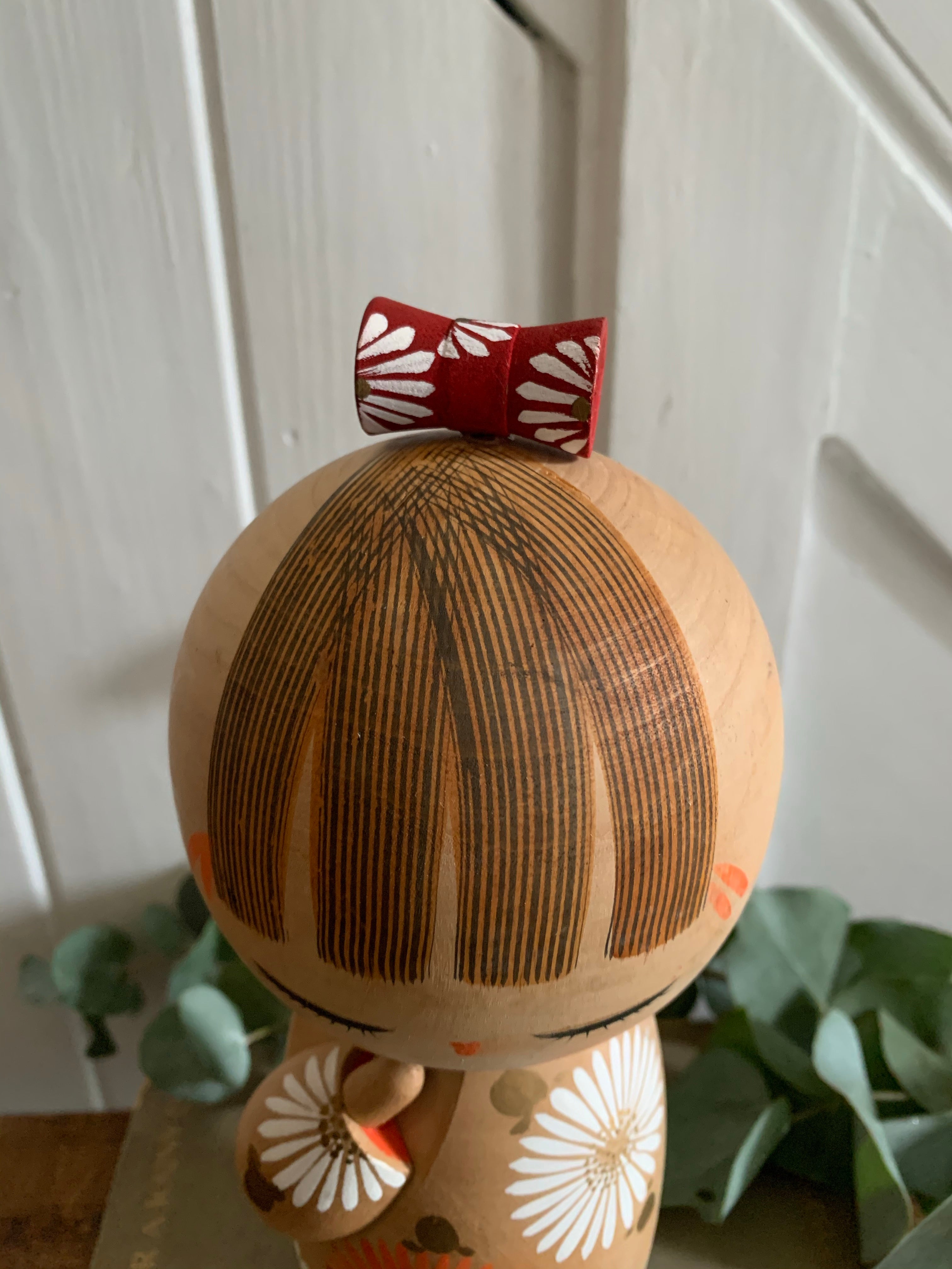 Large Vintage Japanese Kokeshi Doll