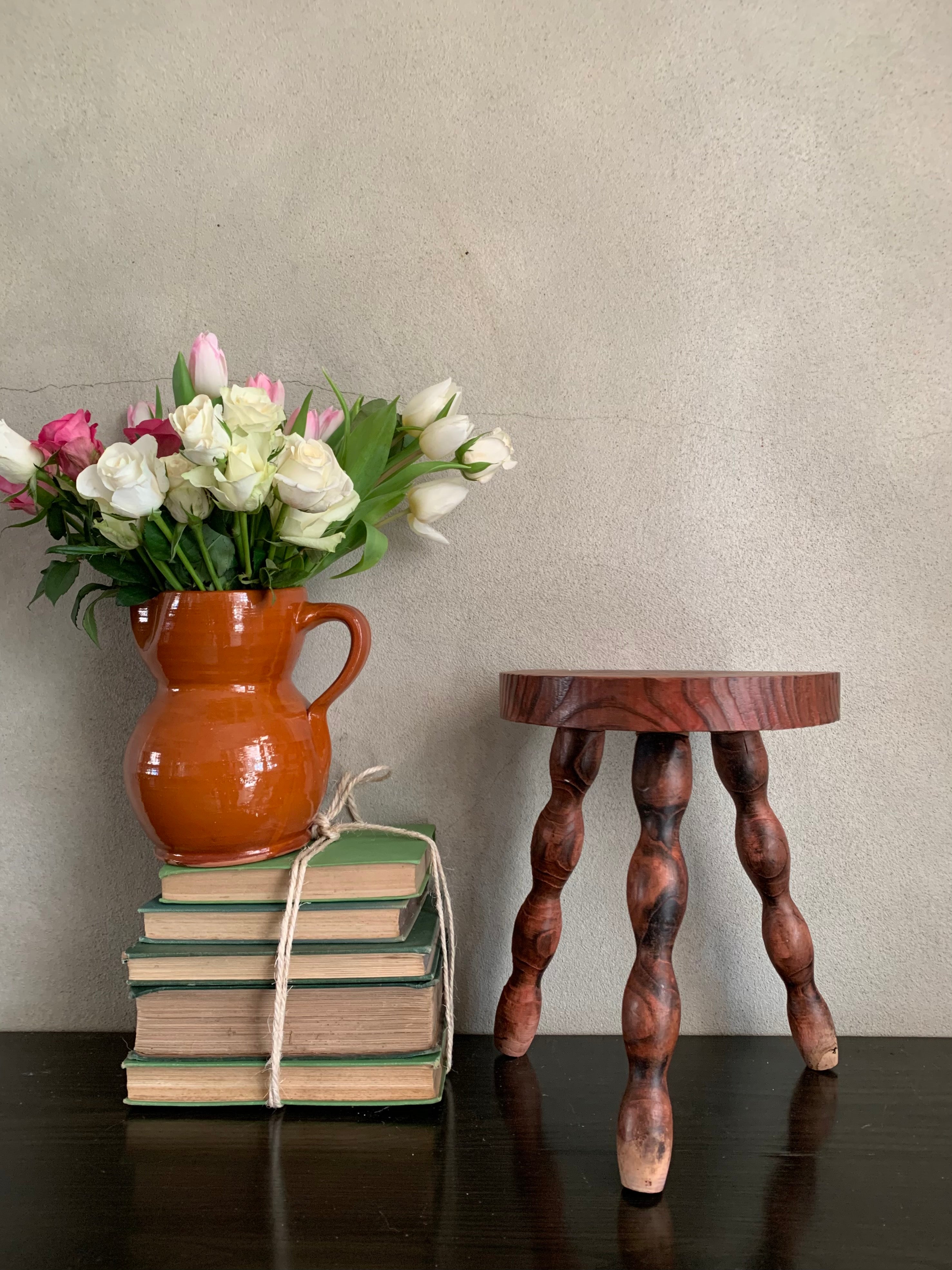 French Vintage Milking Stool