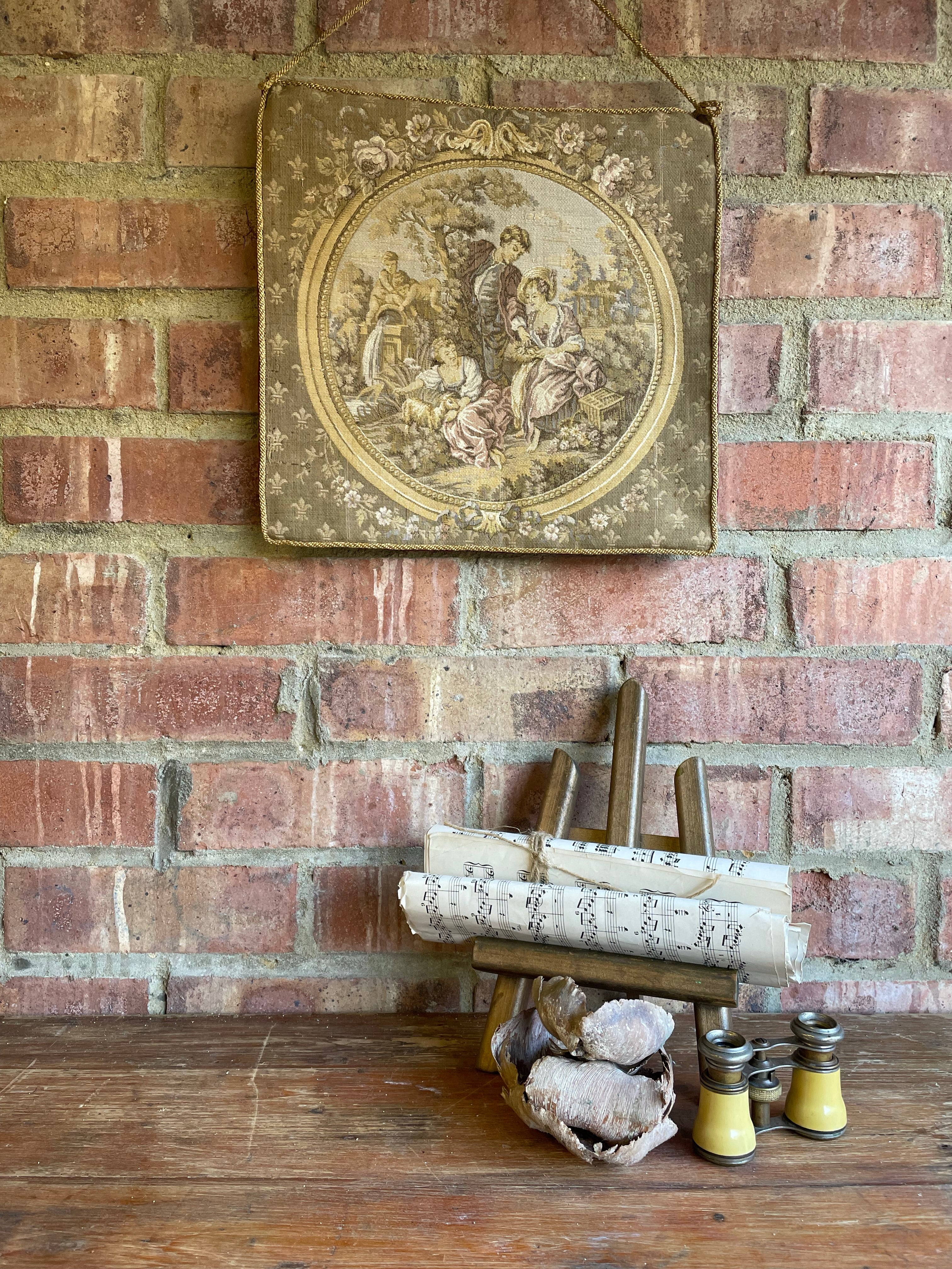 Small French Tapestry Hanging 2