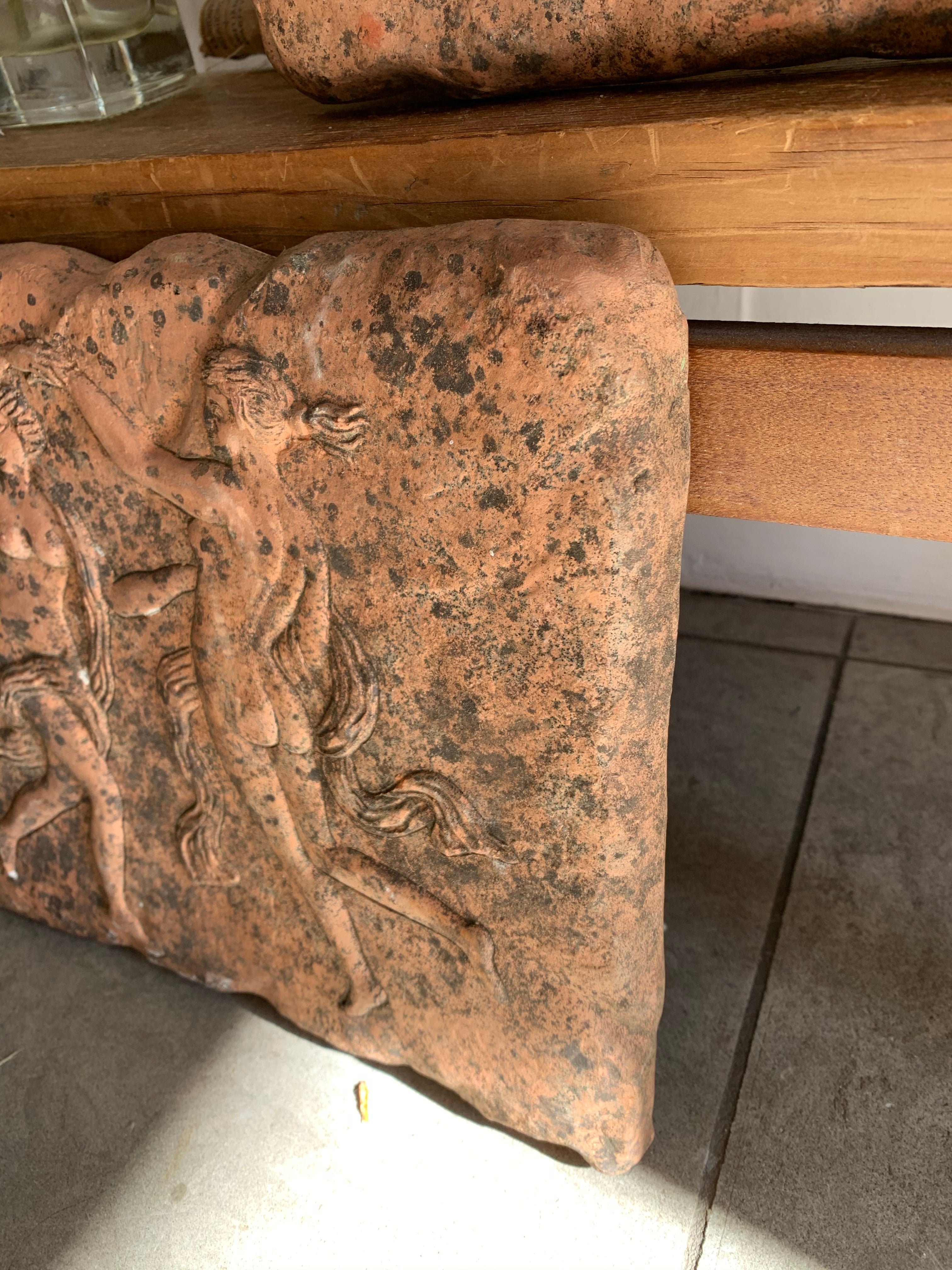 Vintage Terracotta Relief