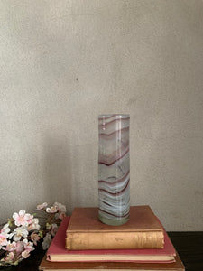 1950s Pink Glass Vase