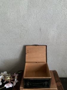 Little Wood & Tin Box with decorative detail
