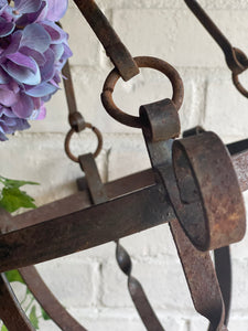 Victorian Iron Work Hanging Basket