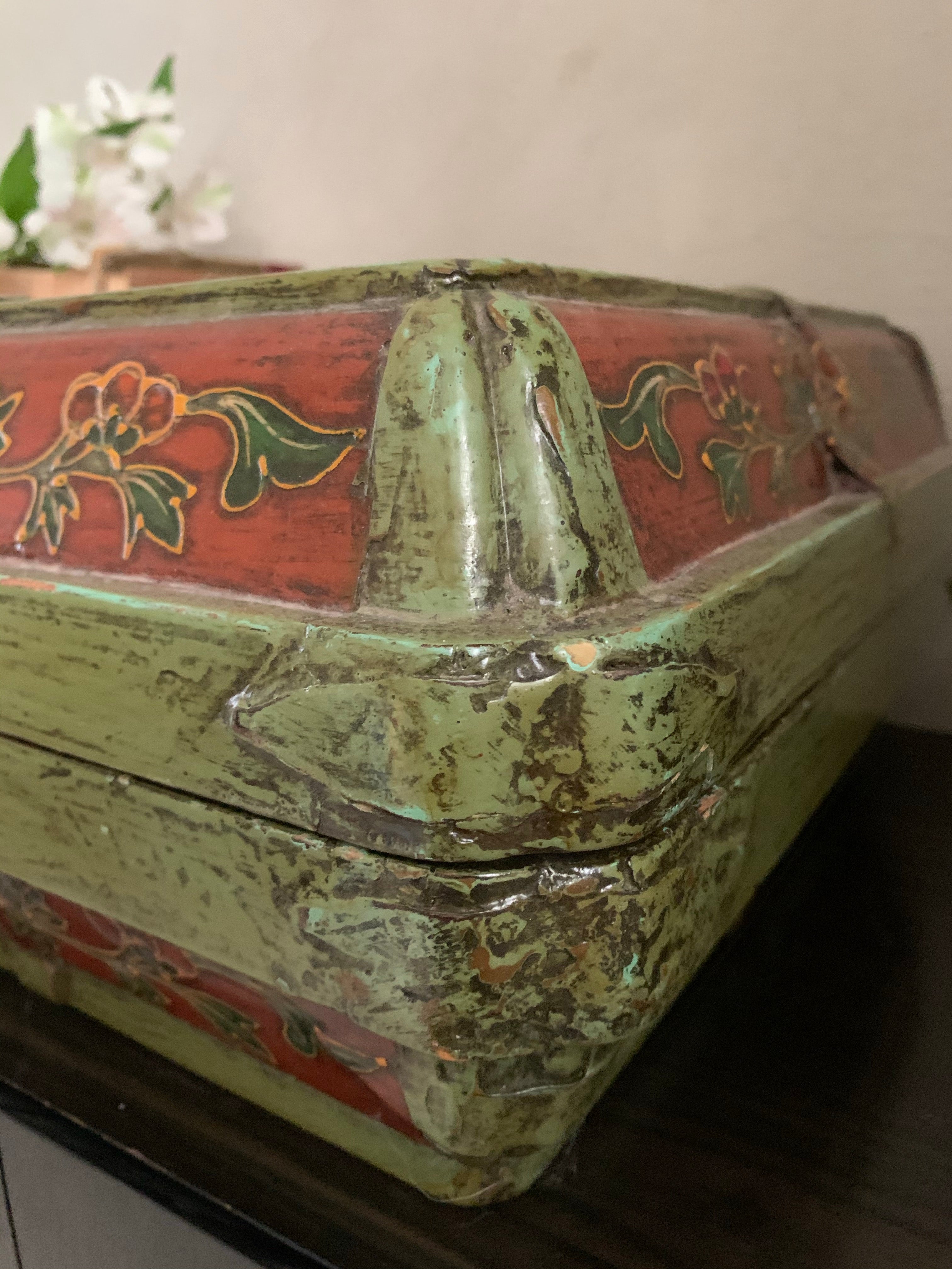 Large Handcrafted Wooden Box