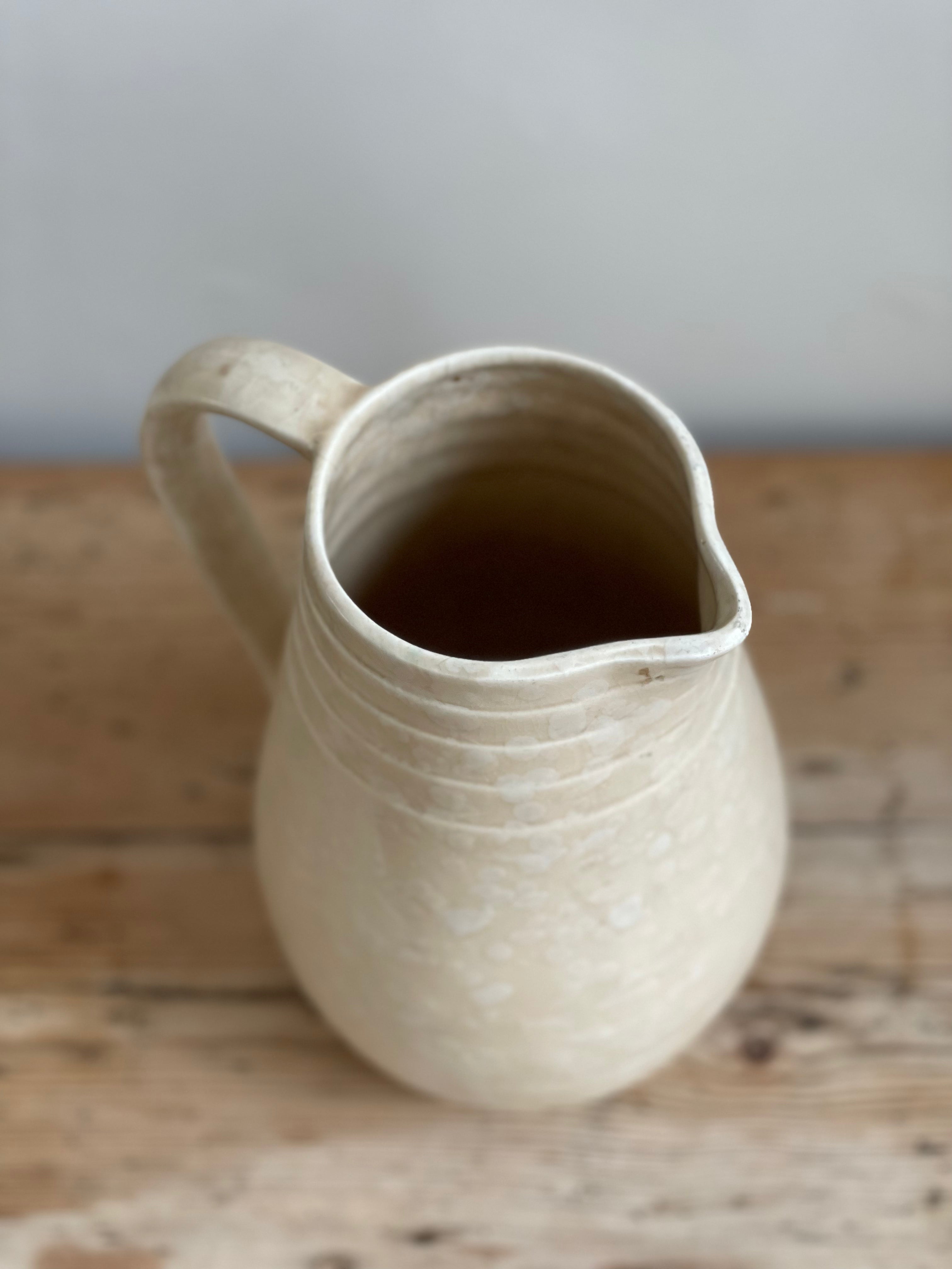 Mottled Glazed Jug