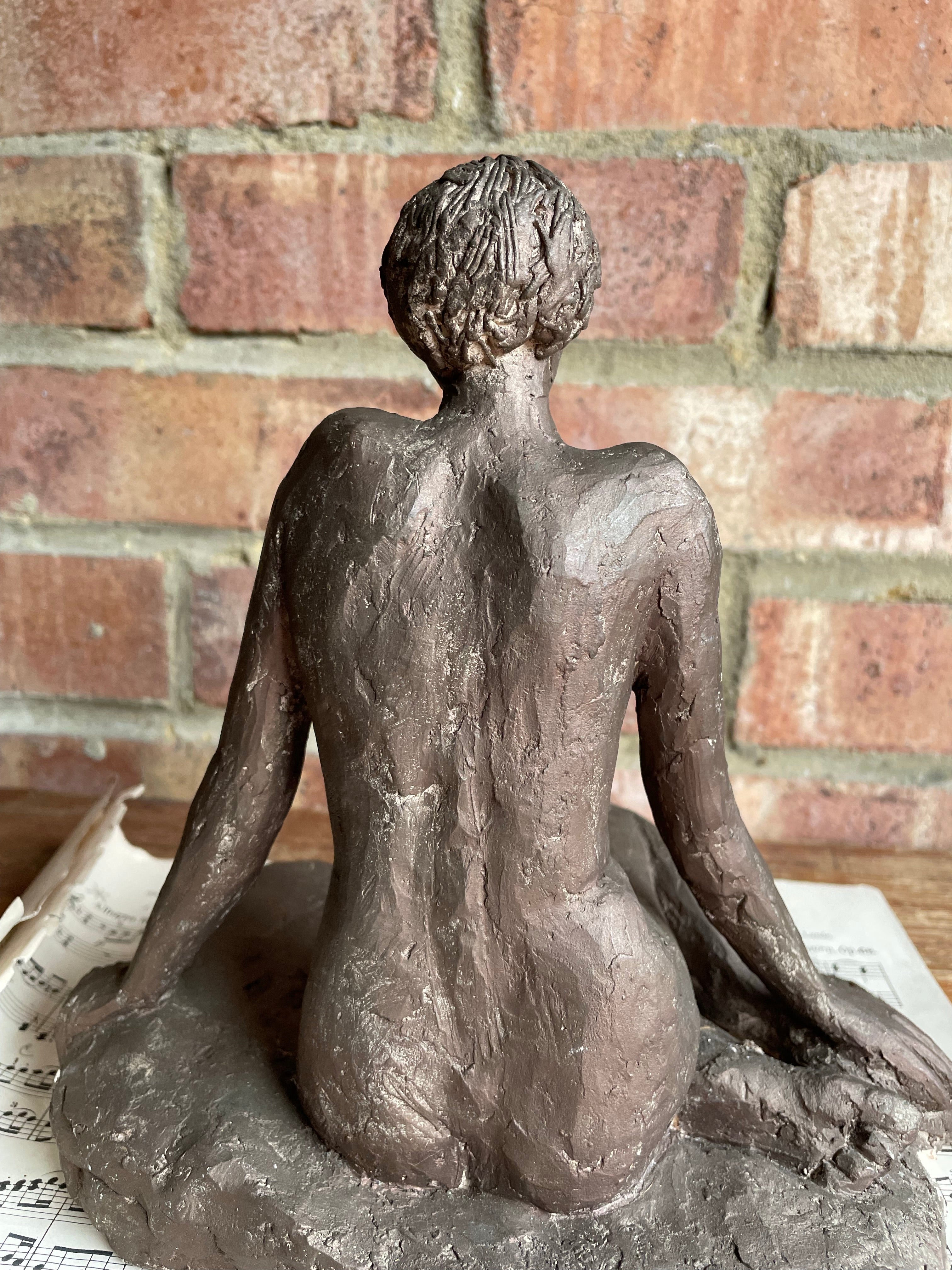 Beautiful Nude Clay Sculpture