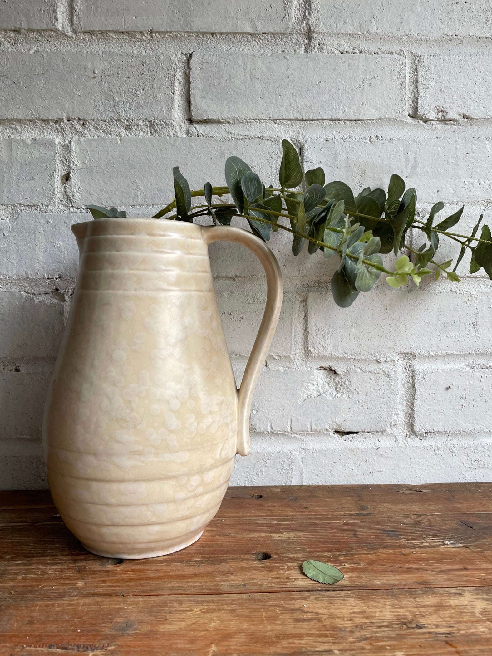 Mottled Glazed Jug