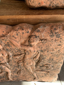 Vintage Terracotta Relief