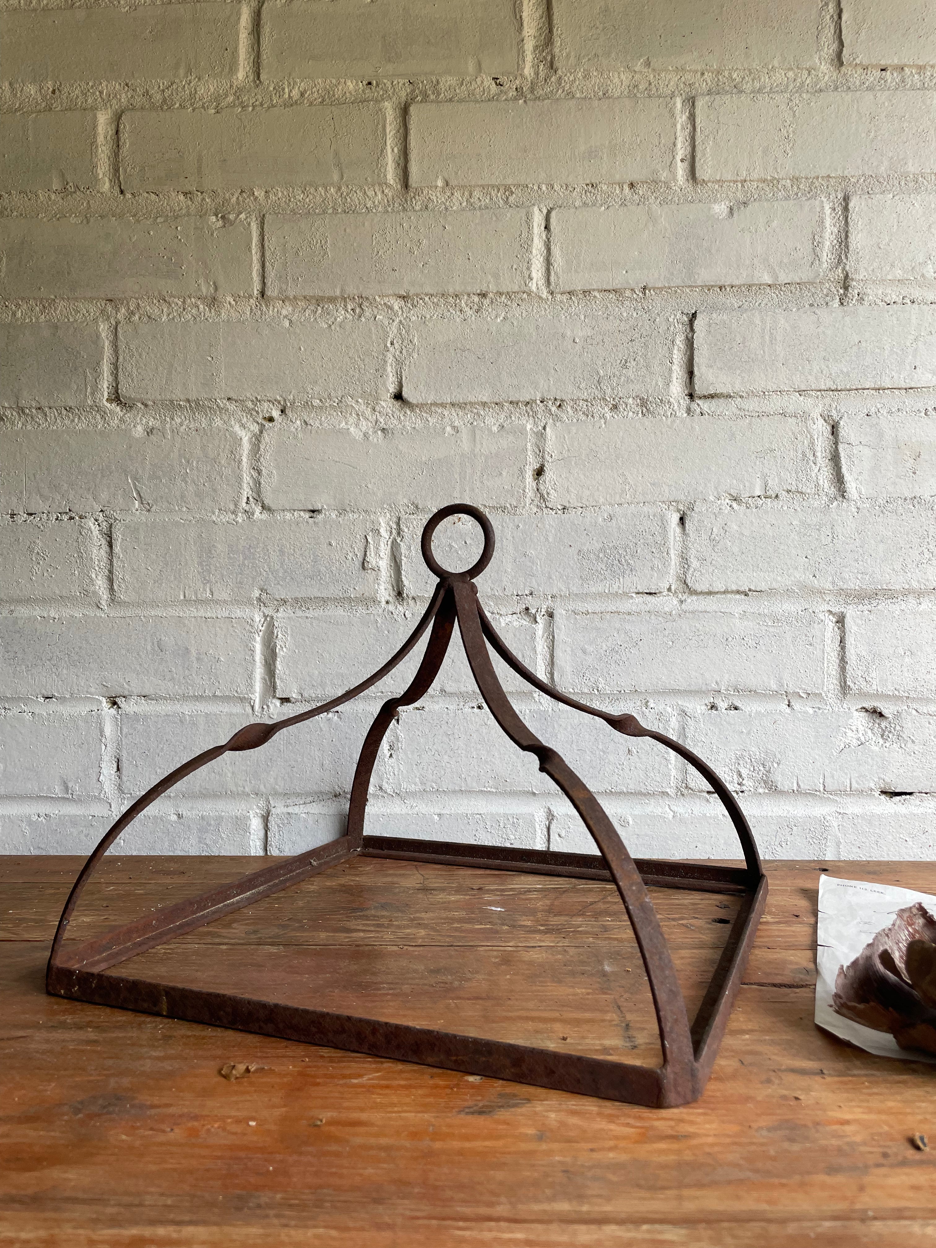 Rustic Metal Cloche