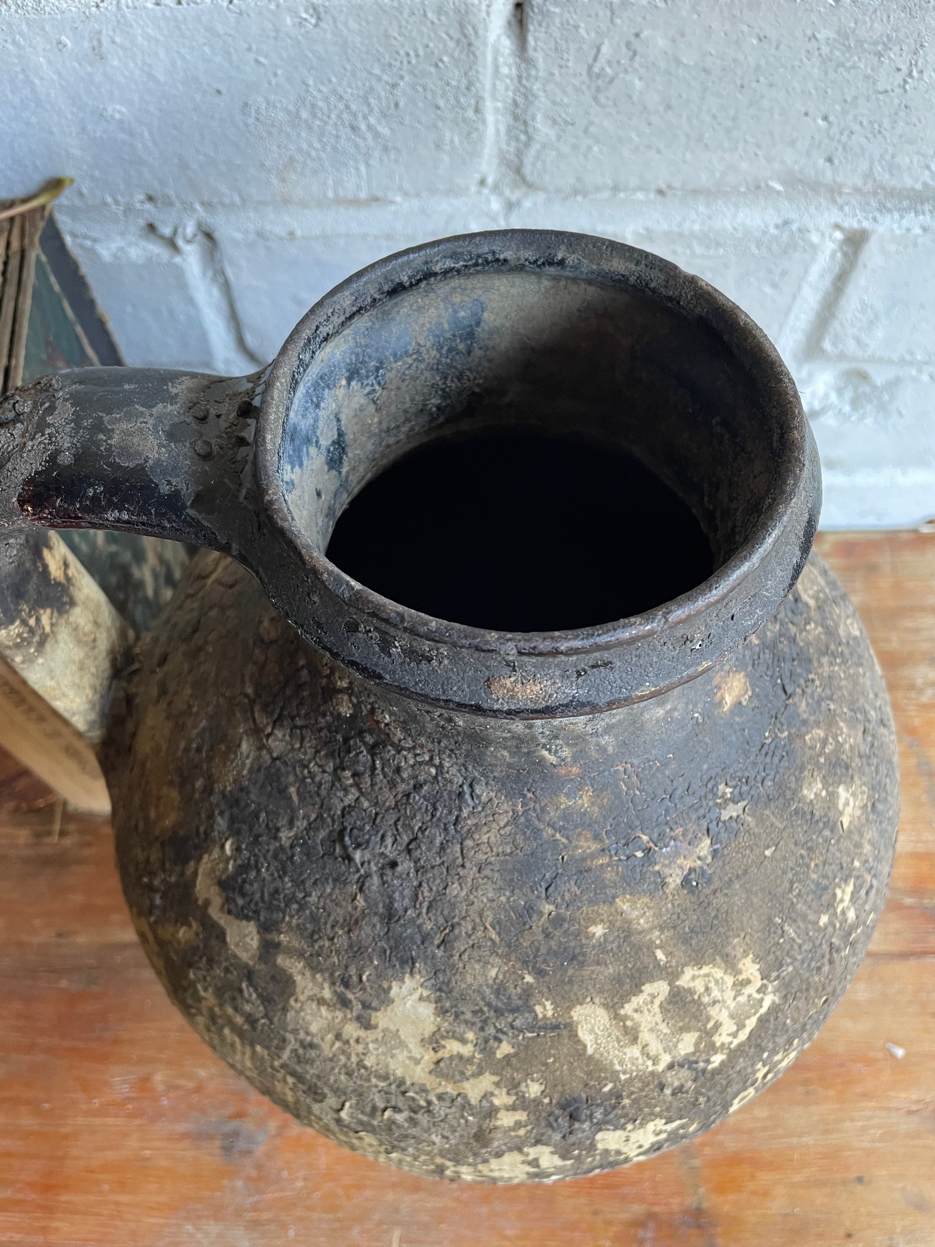 Two-Tone Earthenware Vase