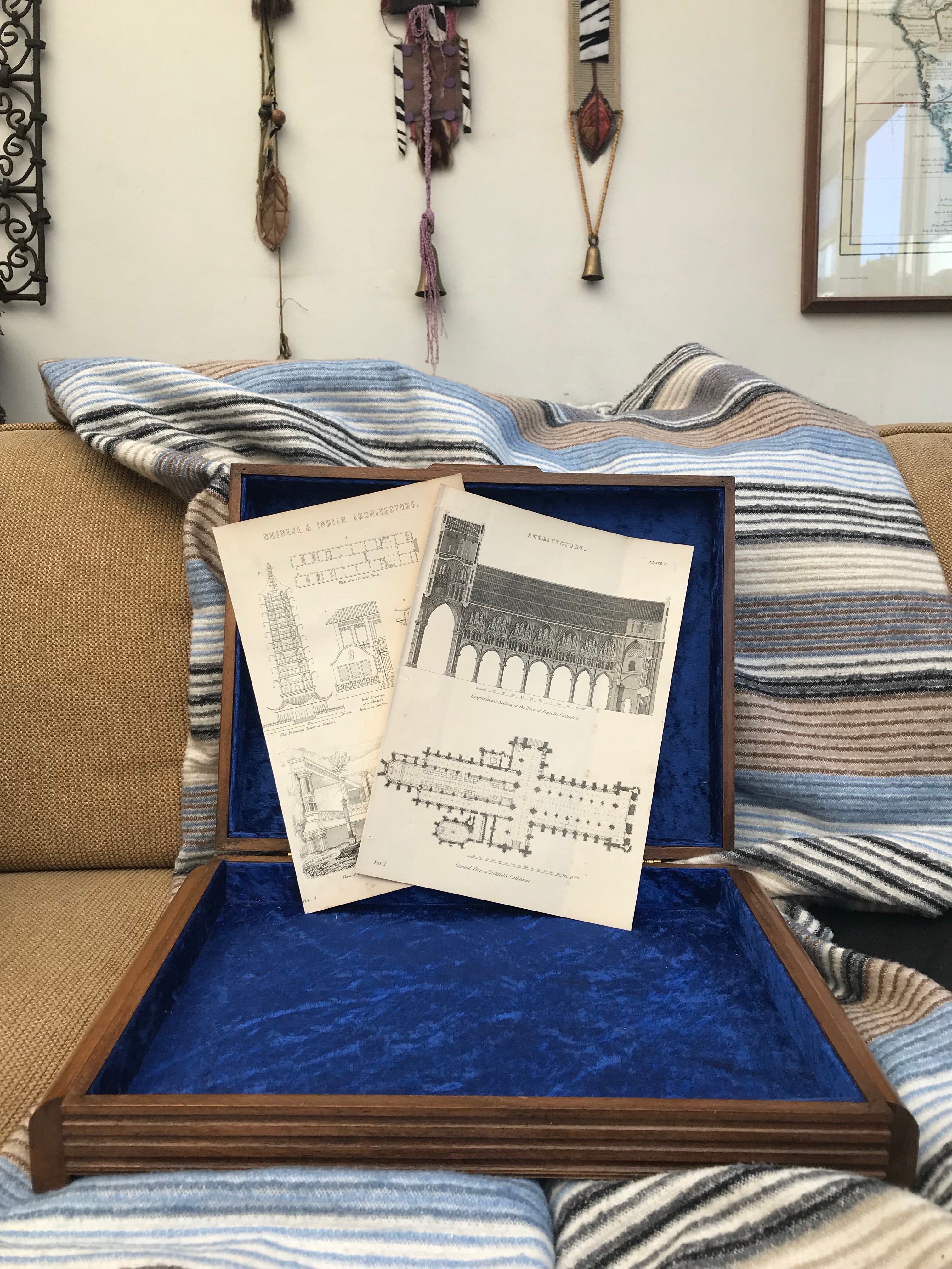 Pair of Victorian Architectural Prints