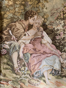 Large French Tapestry - The Lovers