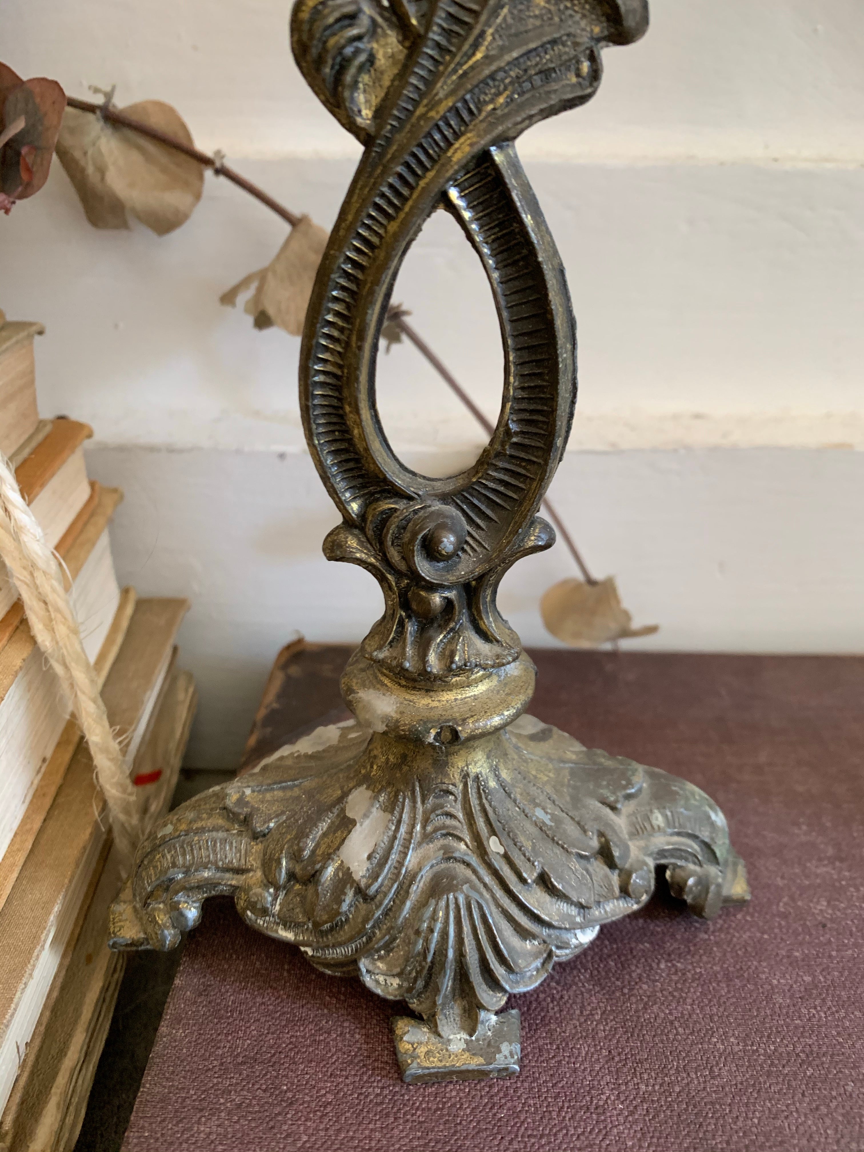 French Gilt Candelabra