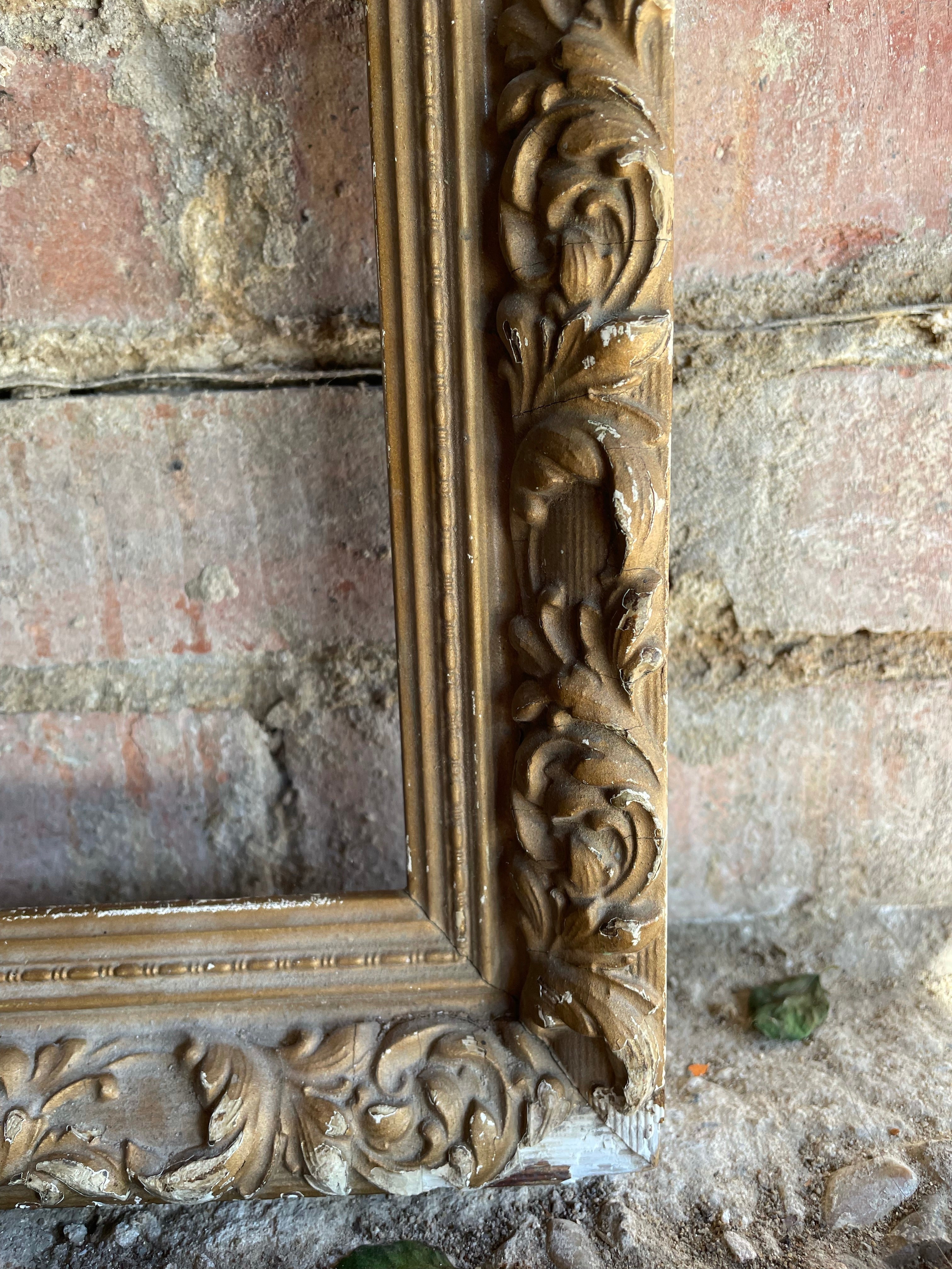 Decorative Carved Gilt Frame