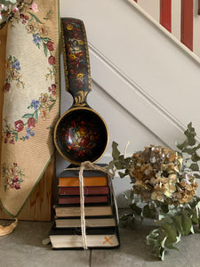 Oversized Antique Papier Mache Ladle
