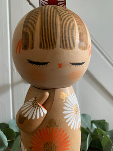 Large Vintage Japanese Kokeshi Doll