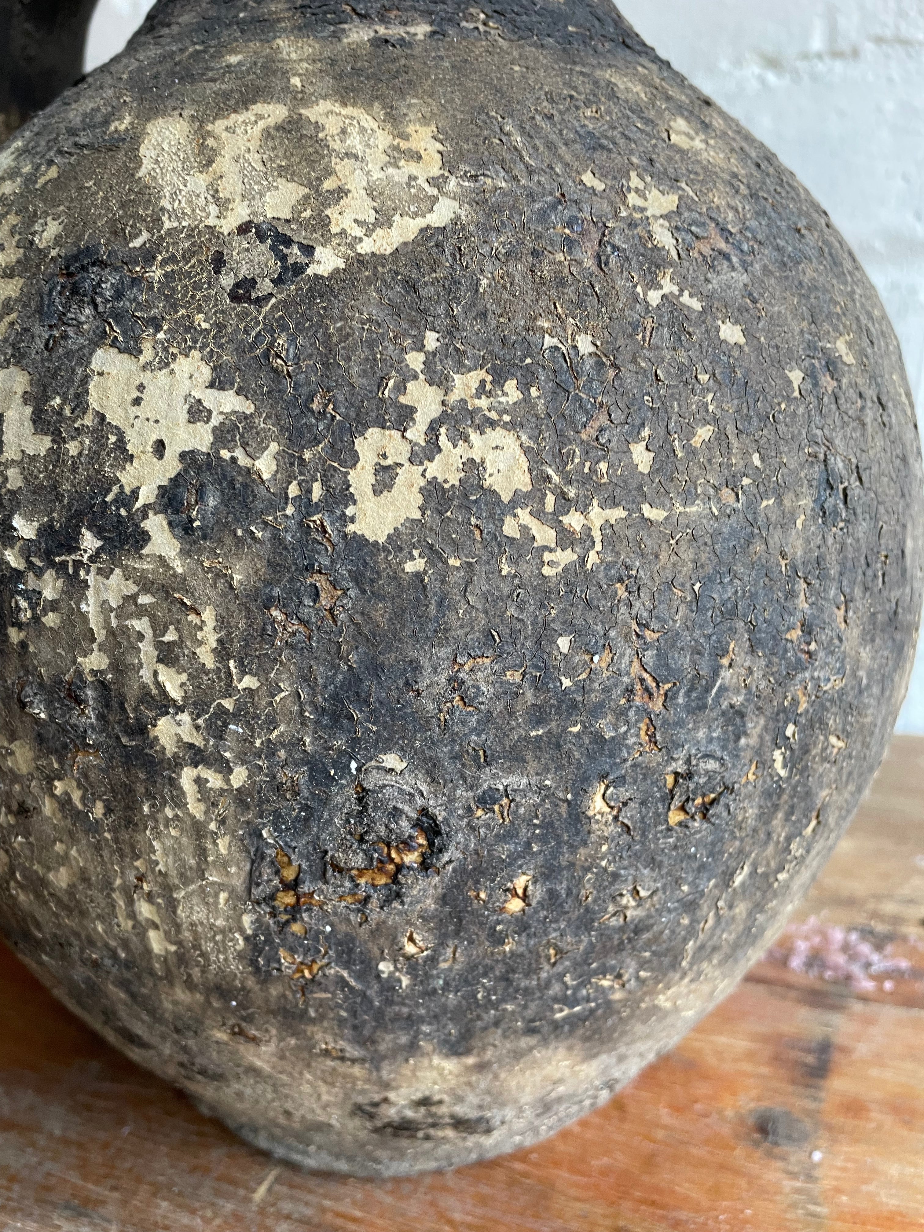 Two-Tone Earthenware Vase