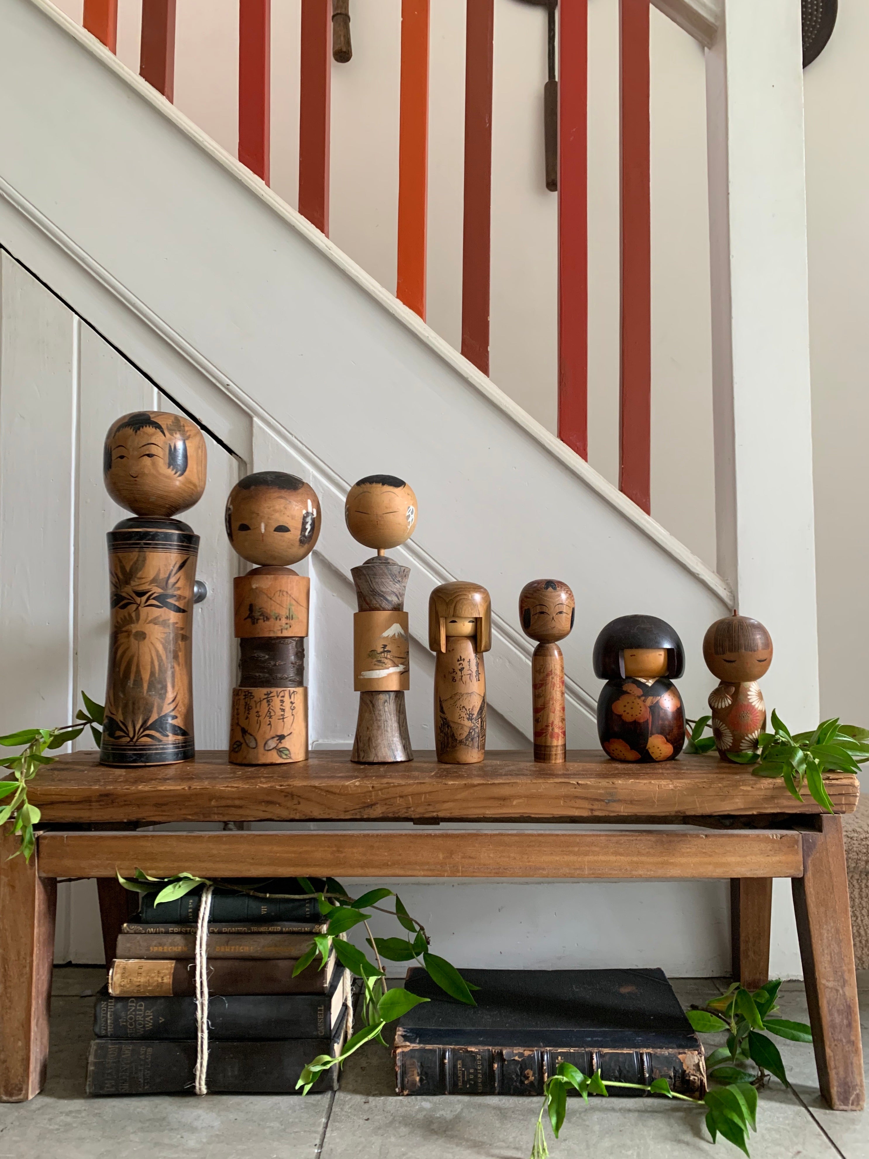 Large Vintage Japanese Kokeshi Doll
