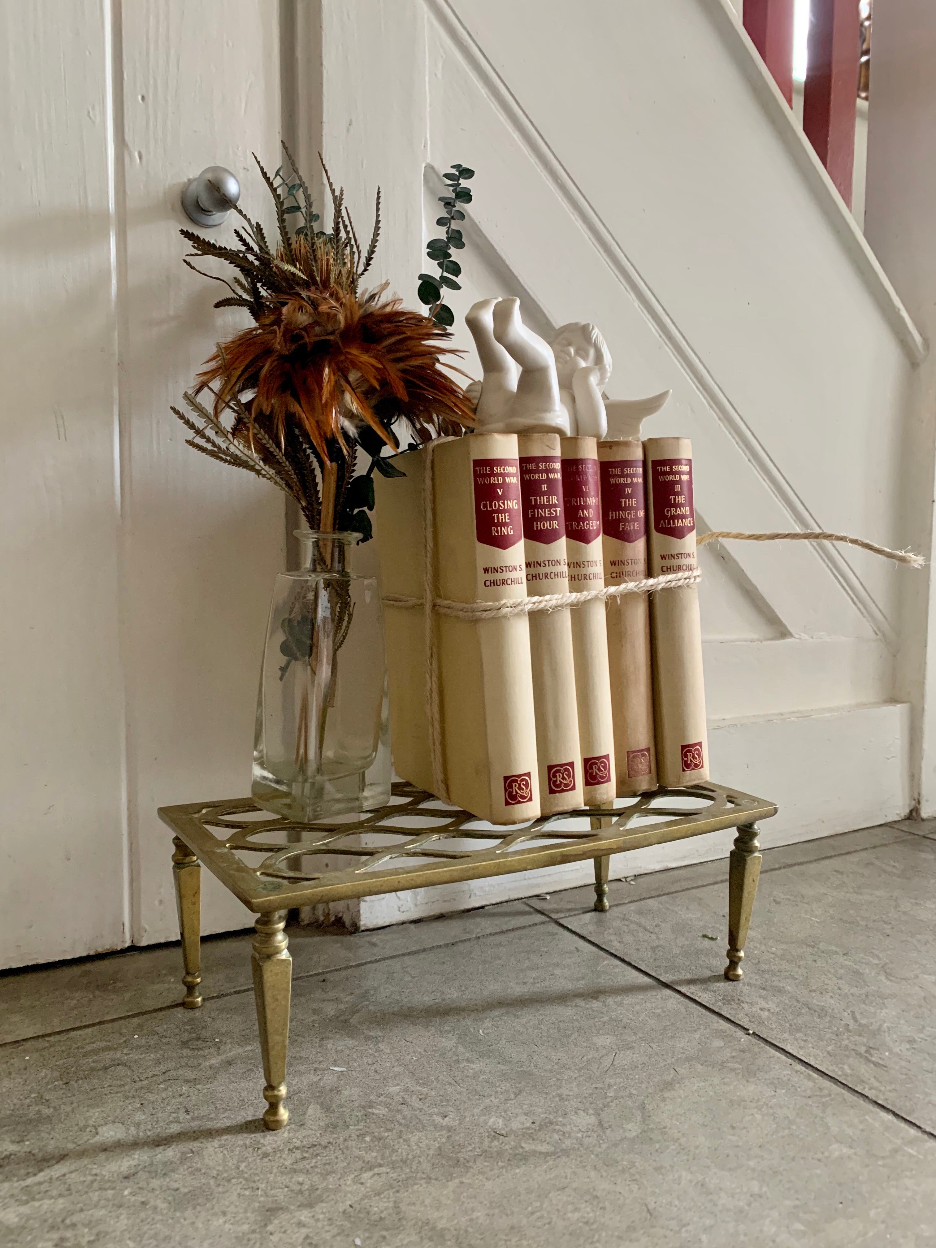Brass Standing Trivet