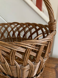 Handmade Vintage Wicker Basket