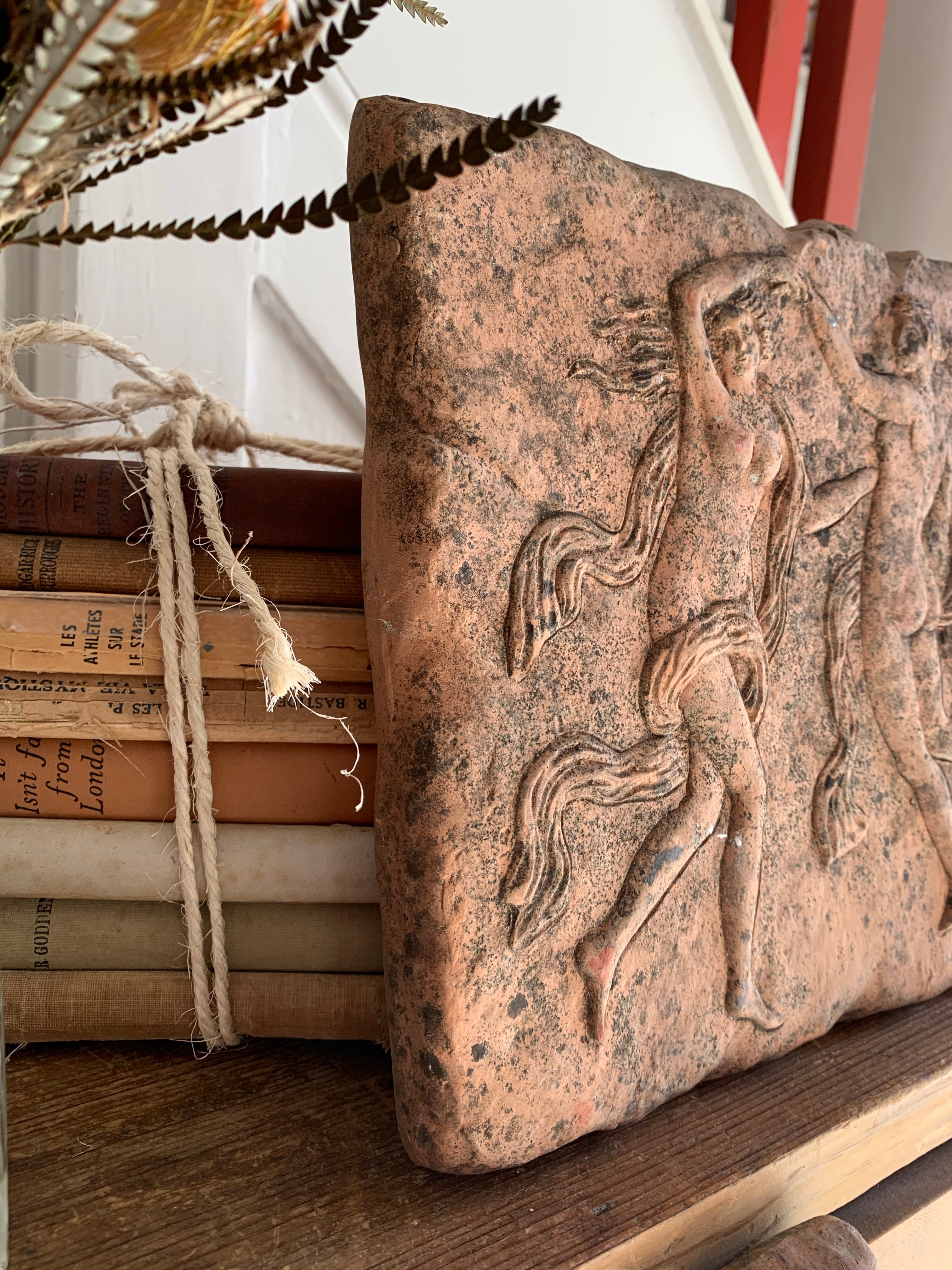 Vintage Terracotta Relief