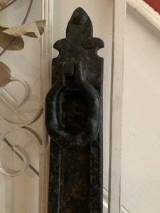Antique Cast Iron LetterBox Door Knocker
