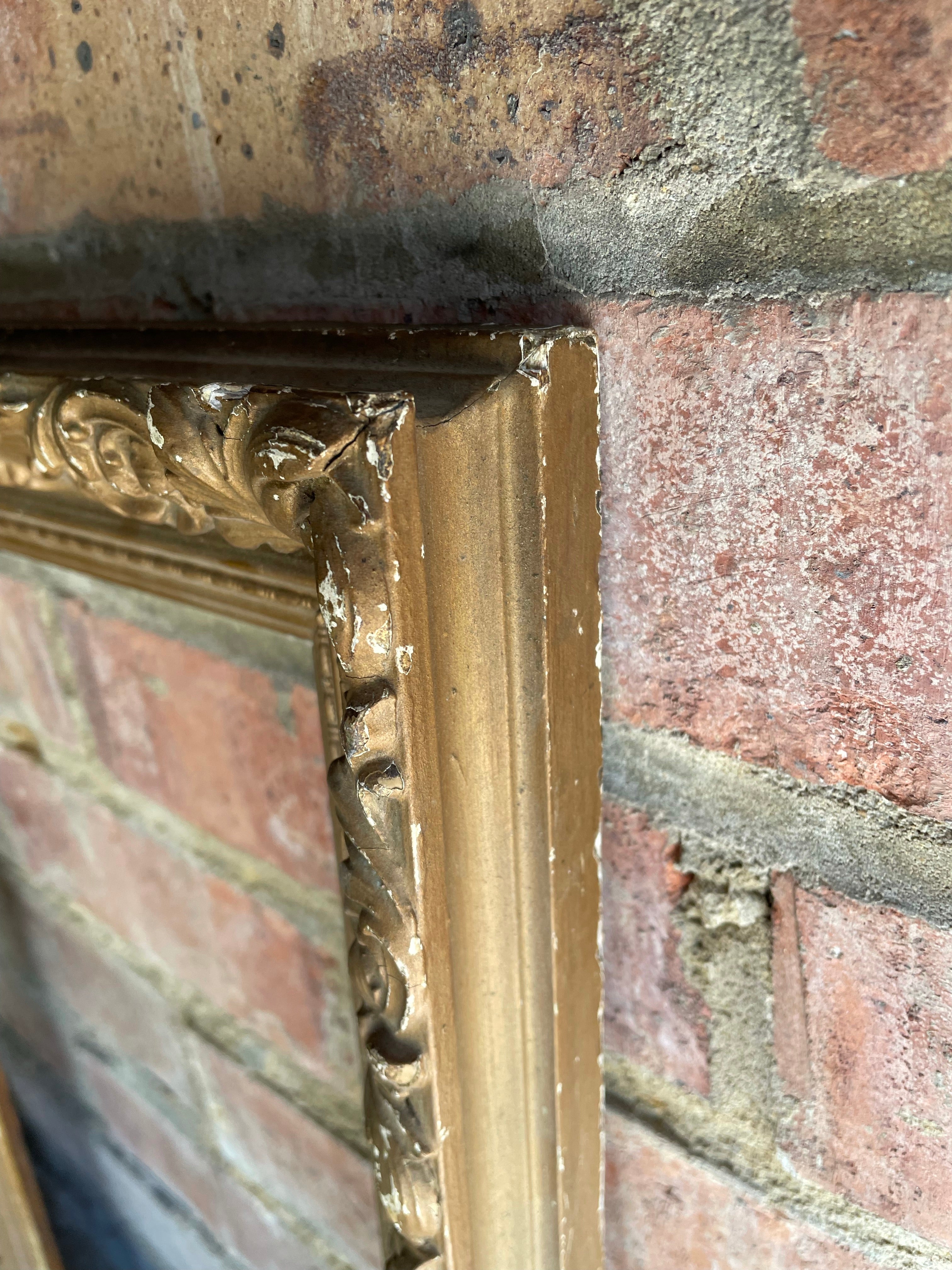 Decorative Carved Gilt Frame