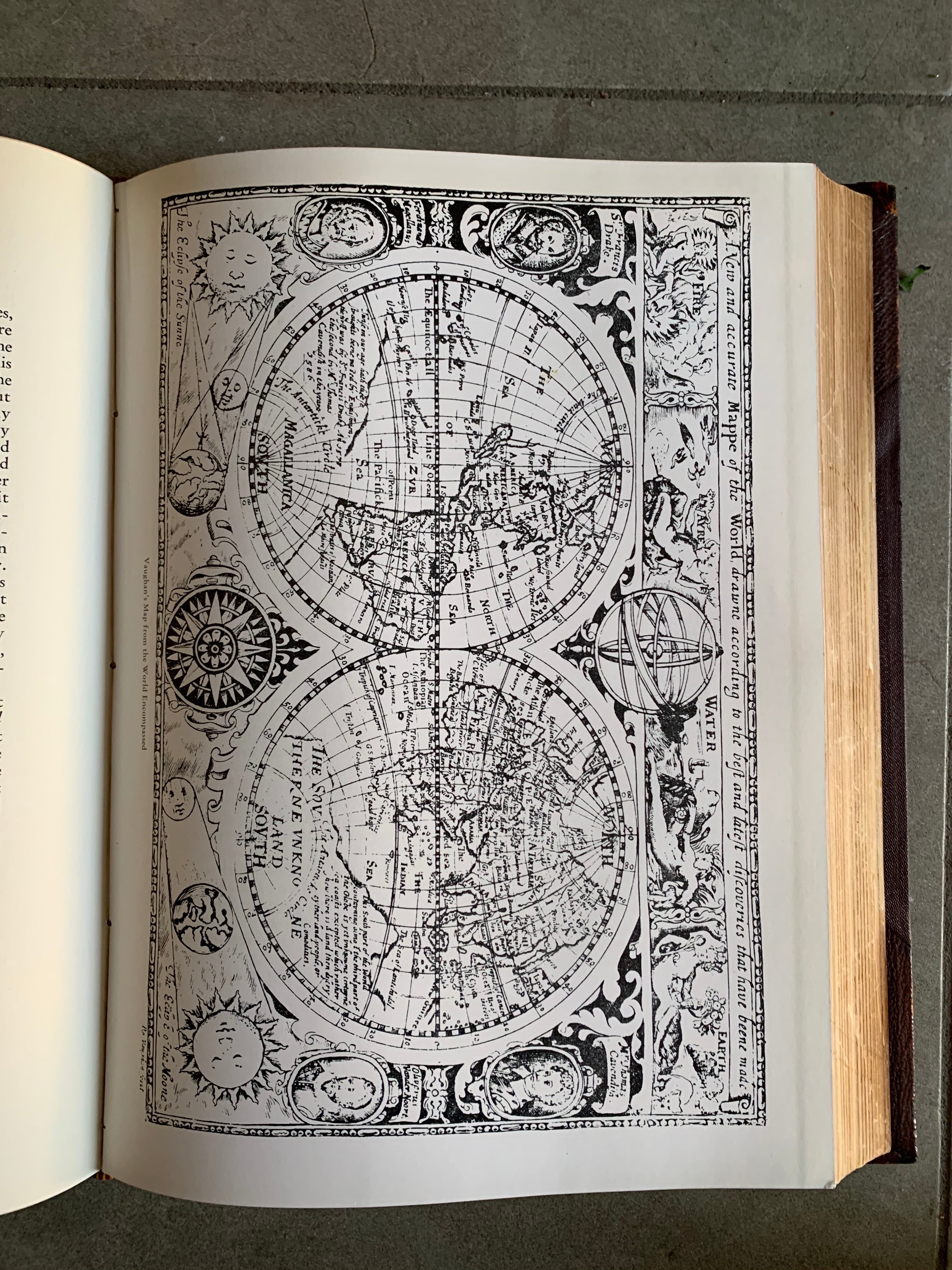 1920s “Sir Francis Drake’s Voyage around the World” with leather spine