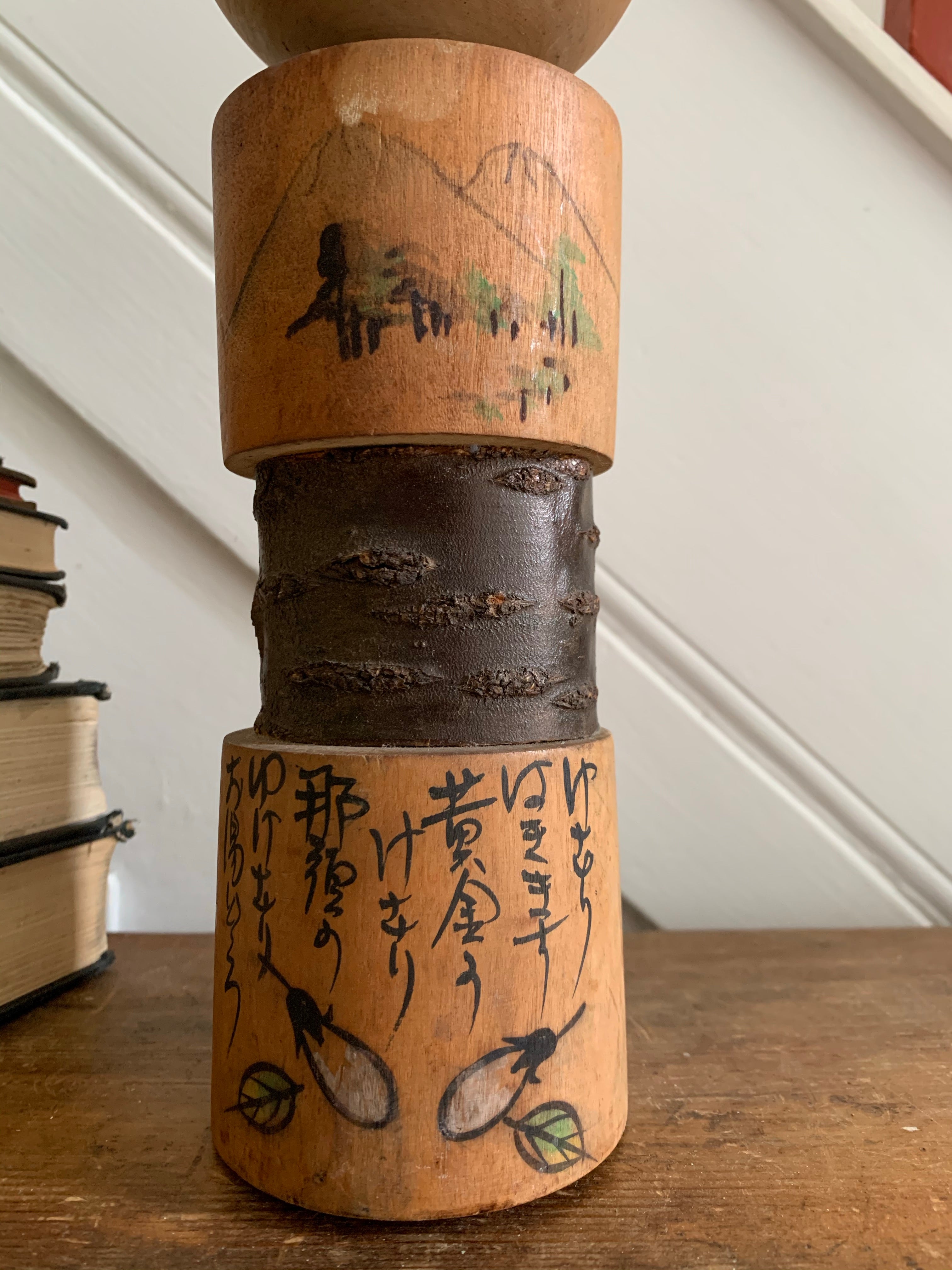 Large Vintage Japanese Kokeshi Doll