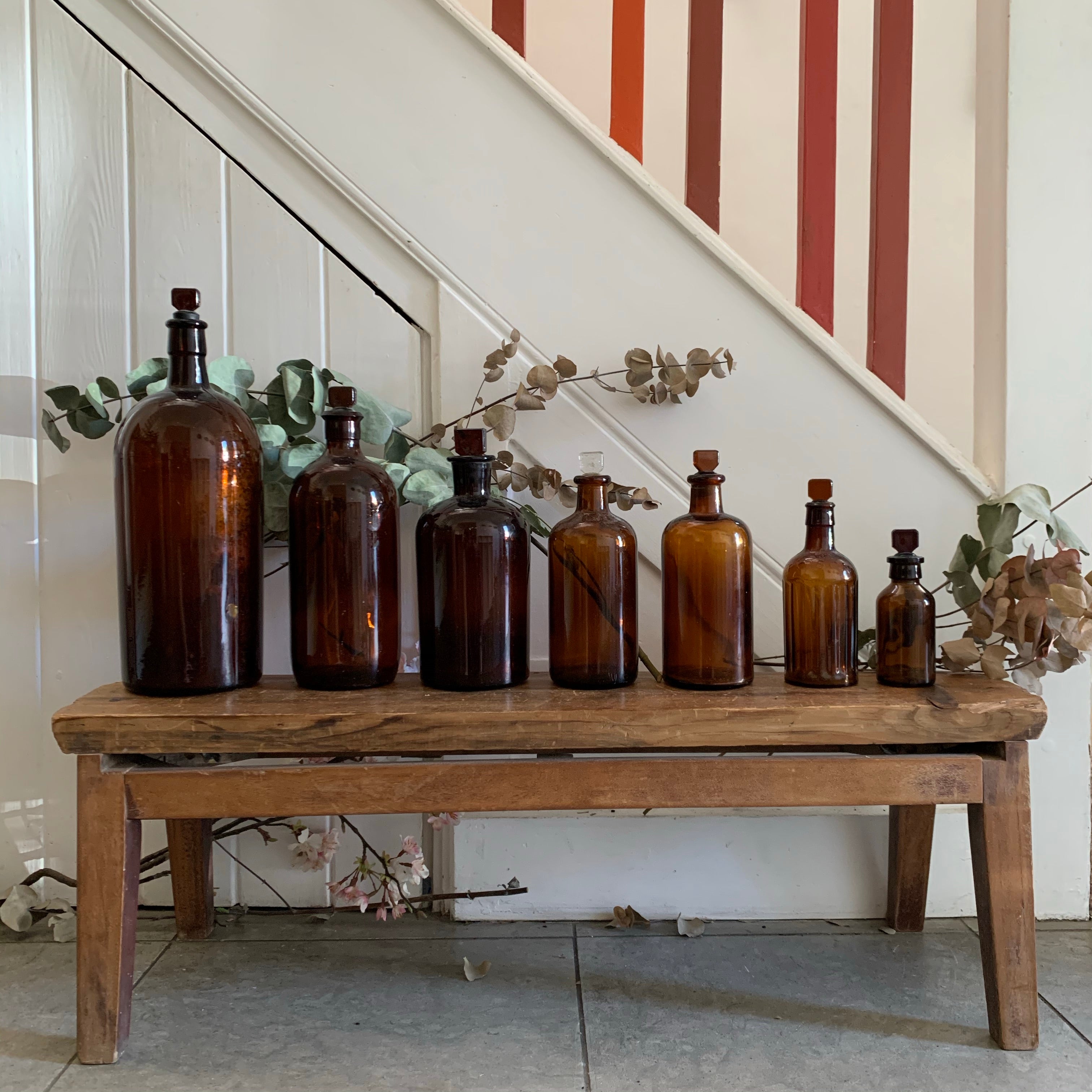 Very Large Vintage Laboratory Bottle