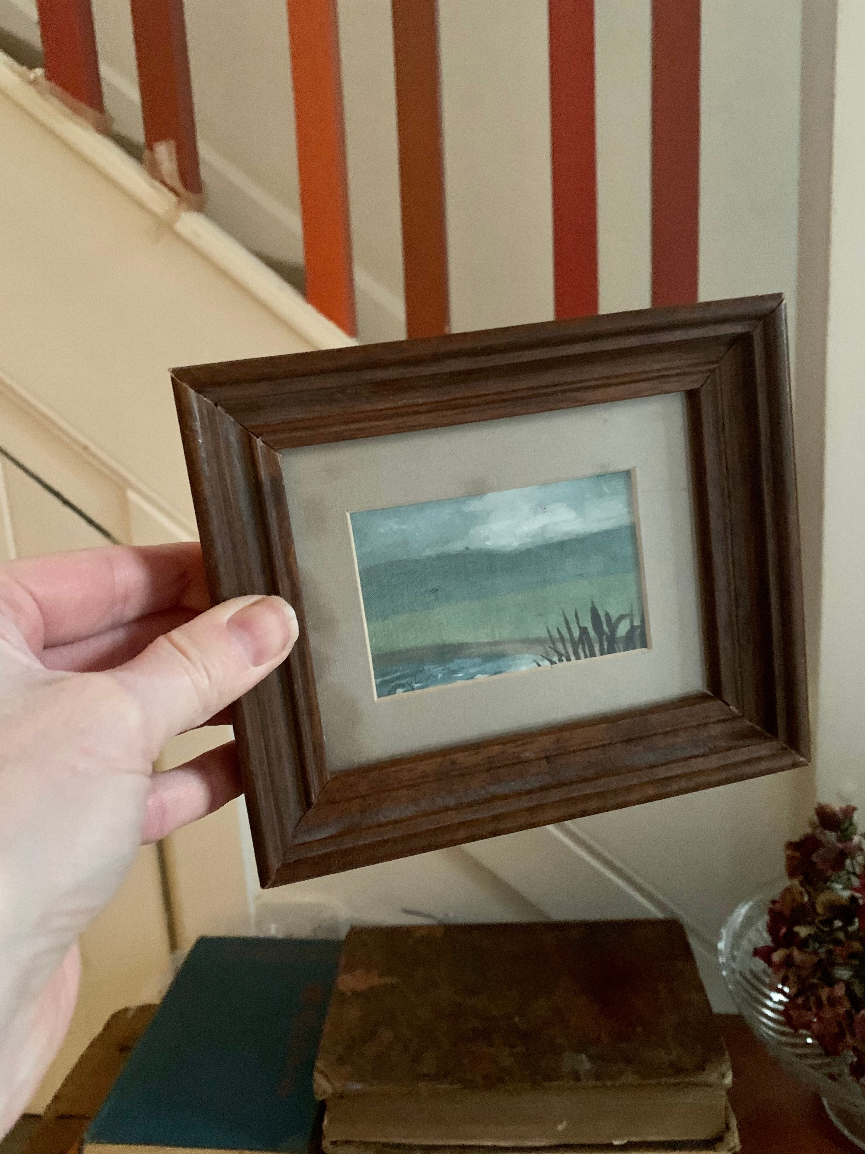 Miniature Landscape on Silk