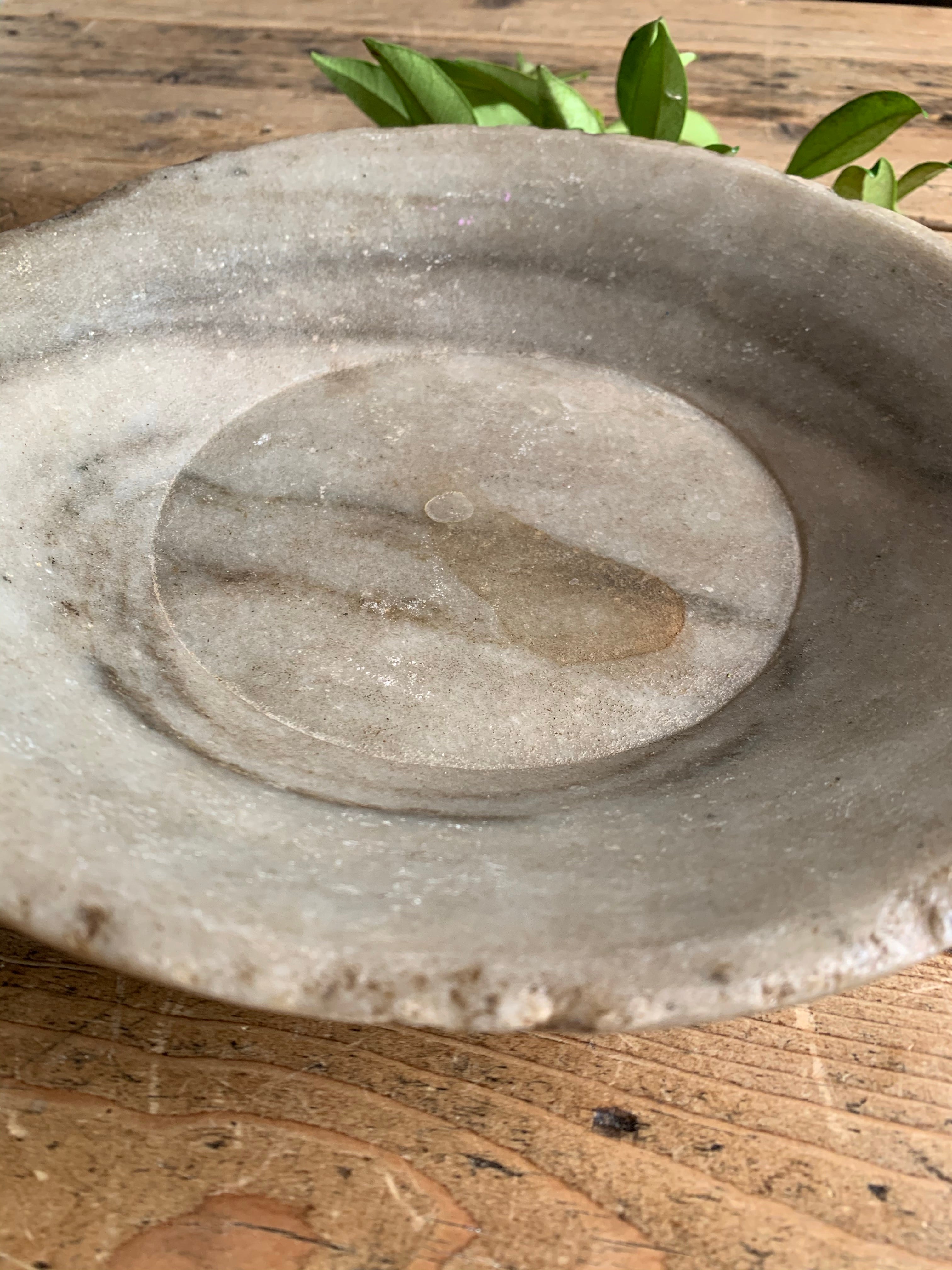 Antique Marble Stone  Bowl 3
