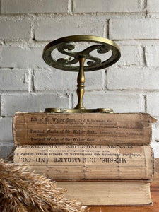 Round Brass Trivet