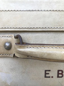 Vintage Cream Suitcase