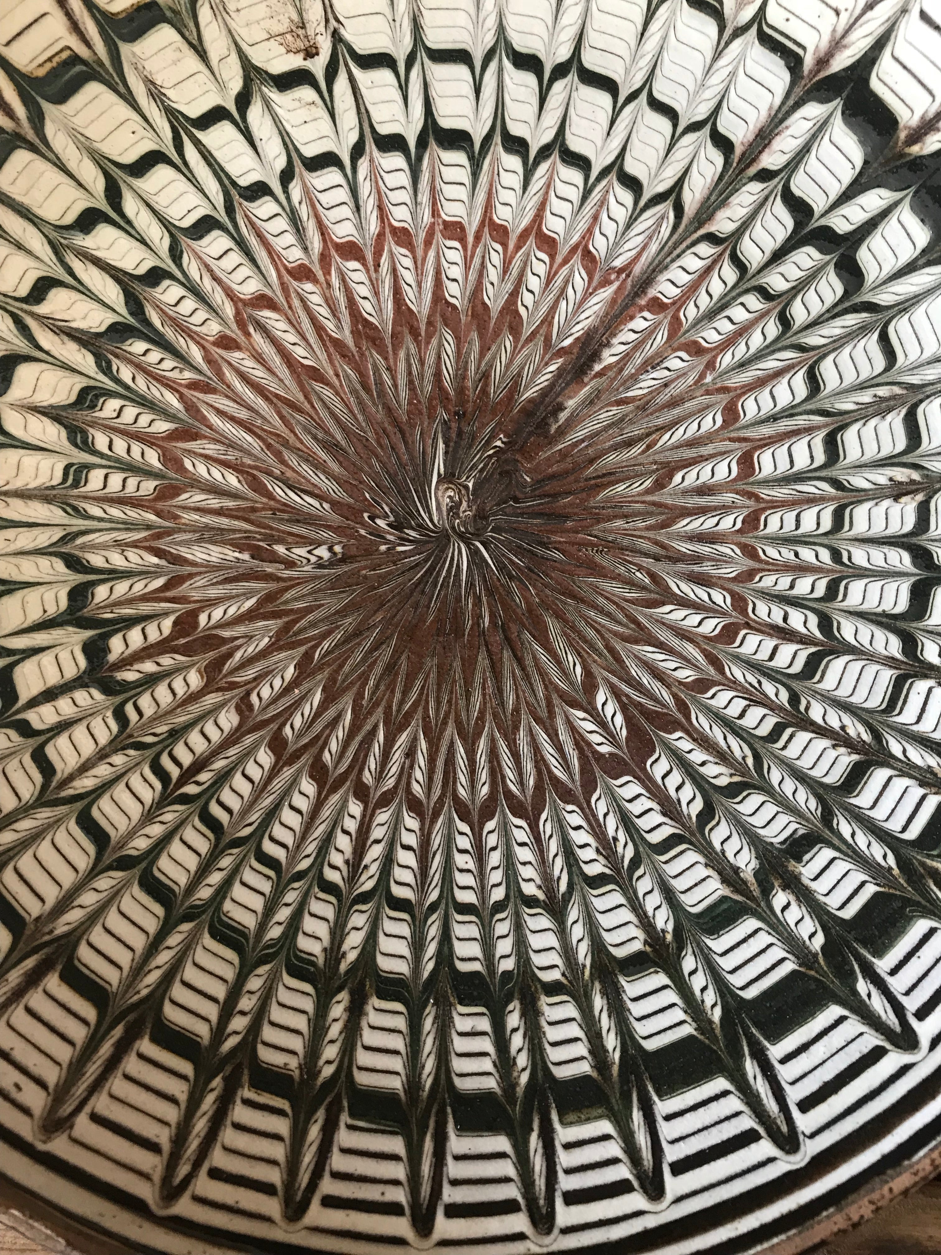 Vintage Romanian Decorative Plate