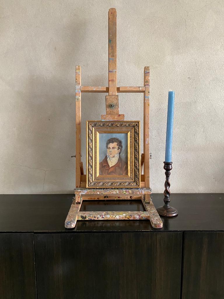 Small Oil Painting of a Victorian Gentleman