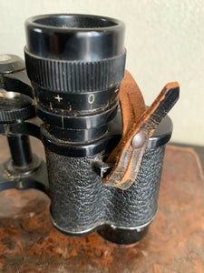 Vintage binoculars with original box