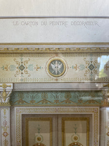 Antique Print No 8 of French Architectural & Ornamental Detail